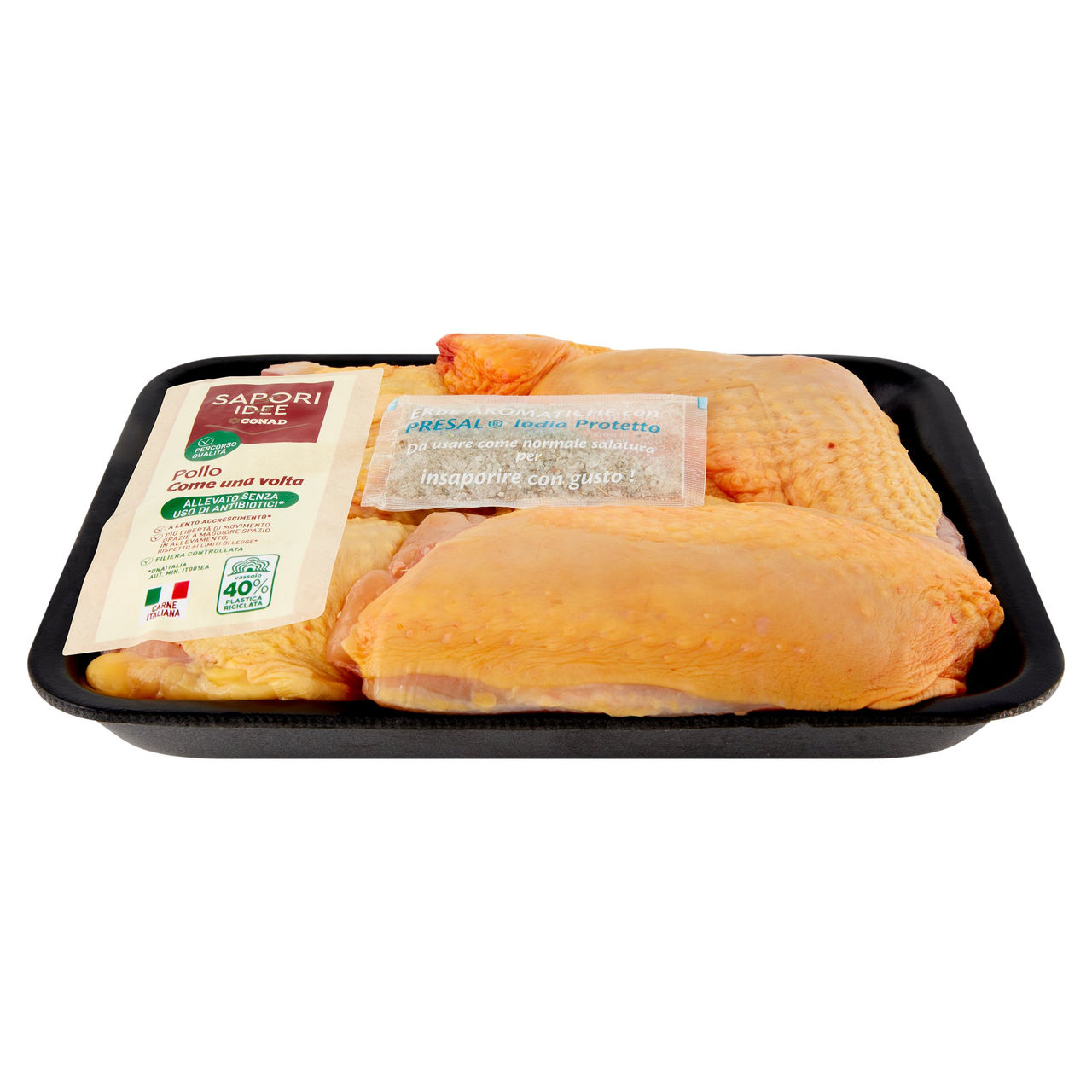 SAPORI & IDEE CONAD Percorso Qualità Pollo Come una volta Senza Antibiotici Pollo a Metà in Parti