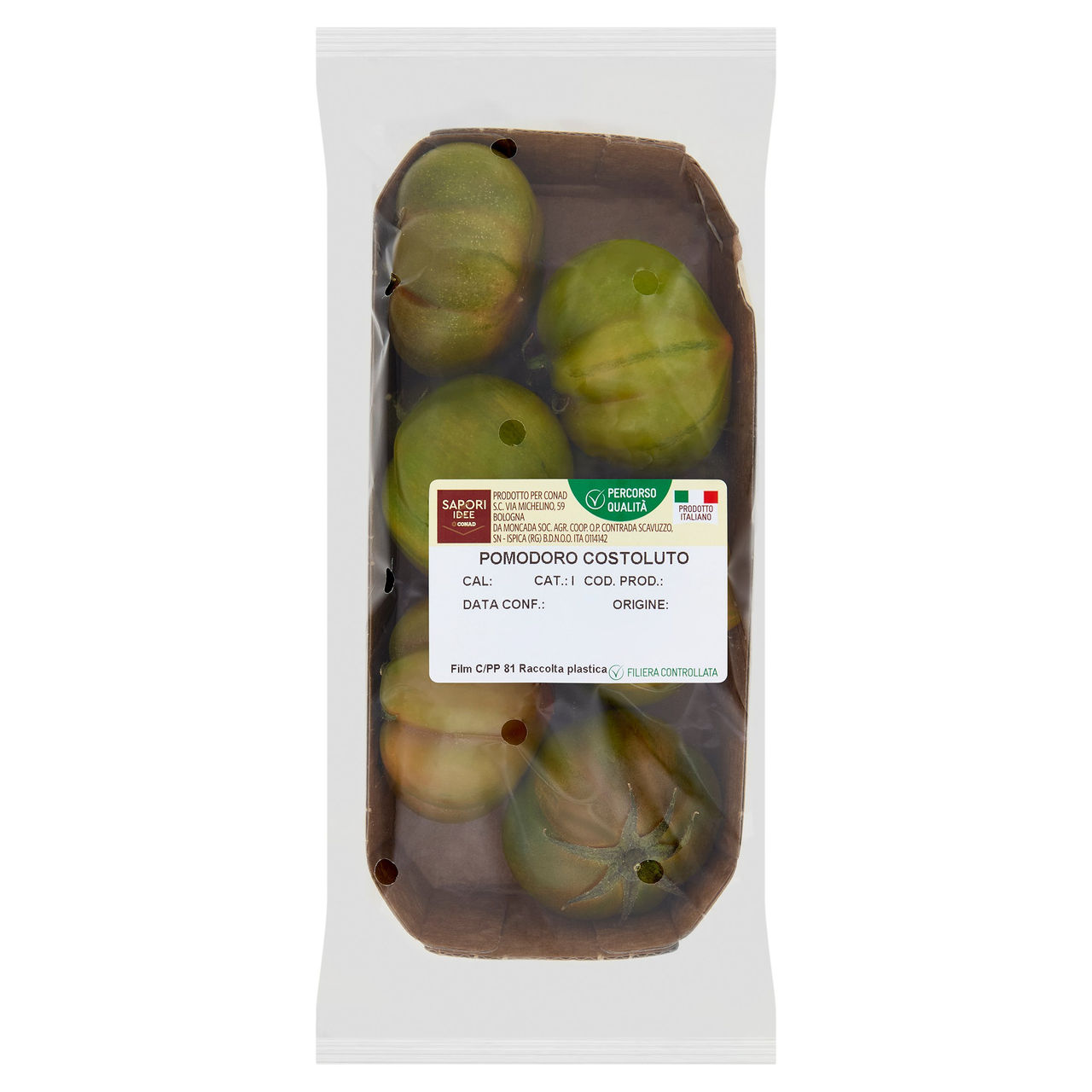 SAPORI & IDEE CONAD Percorso Qualità Pomodoro Costoluto Italia Cal. 47/57 400 g