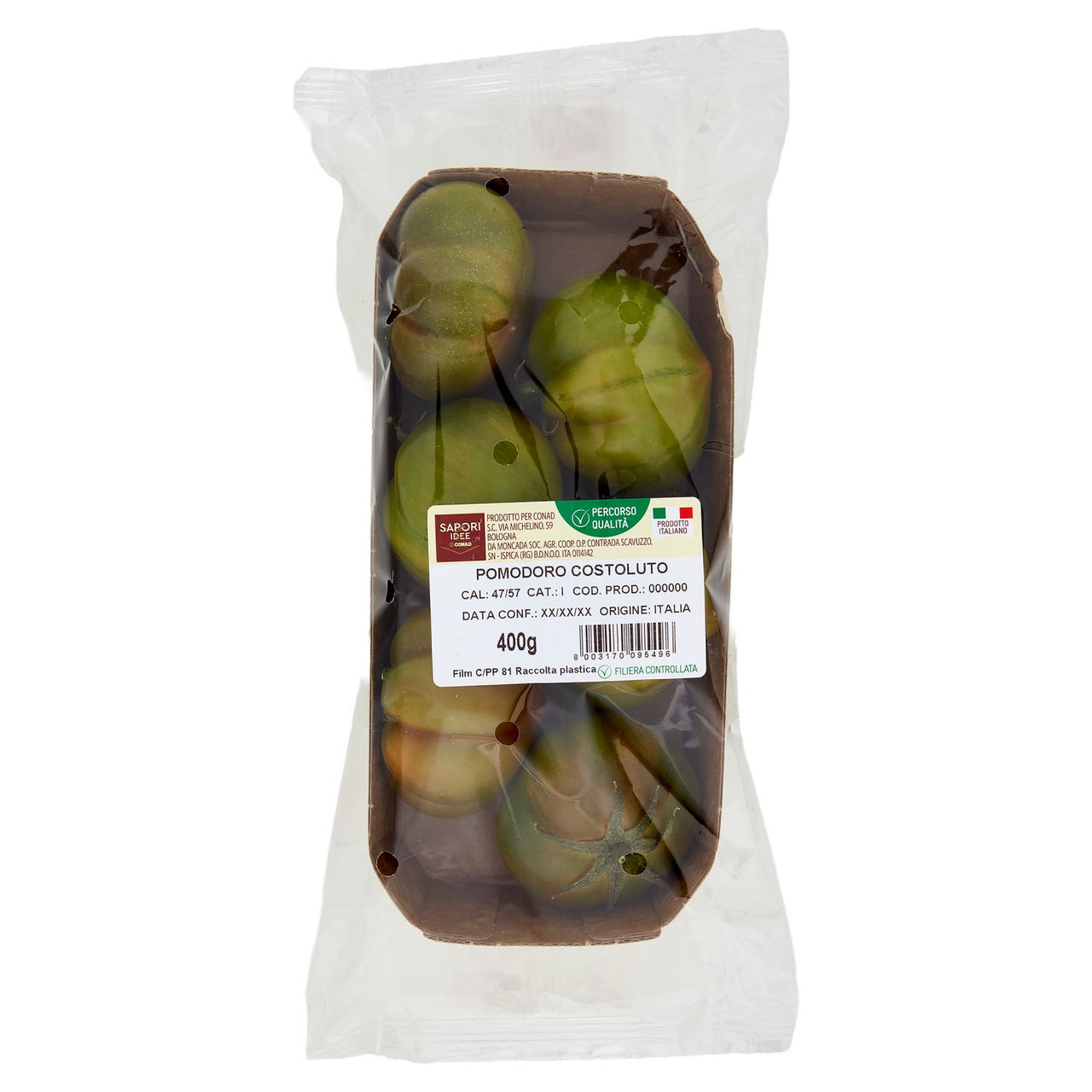 SAPORI & IDEE CONAD Percorso Qualità Pomodoro Costoluto Italia Cal. 47/57 400 g