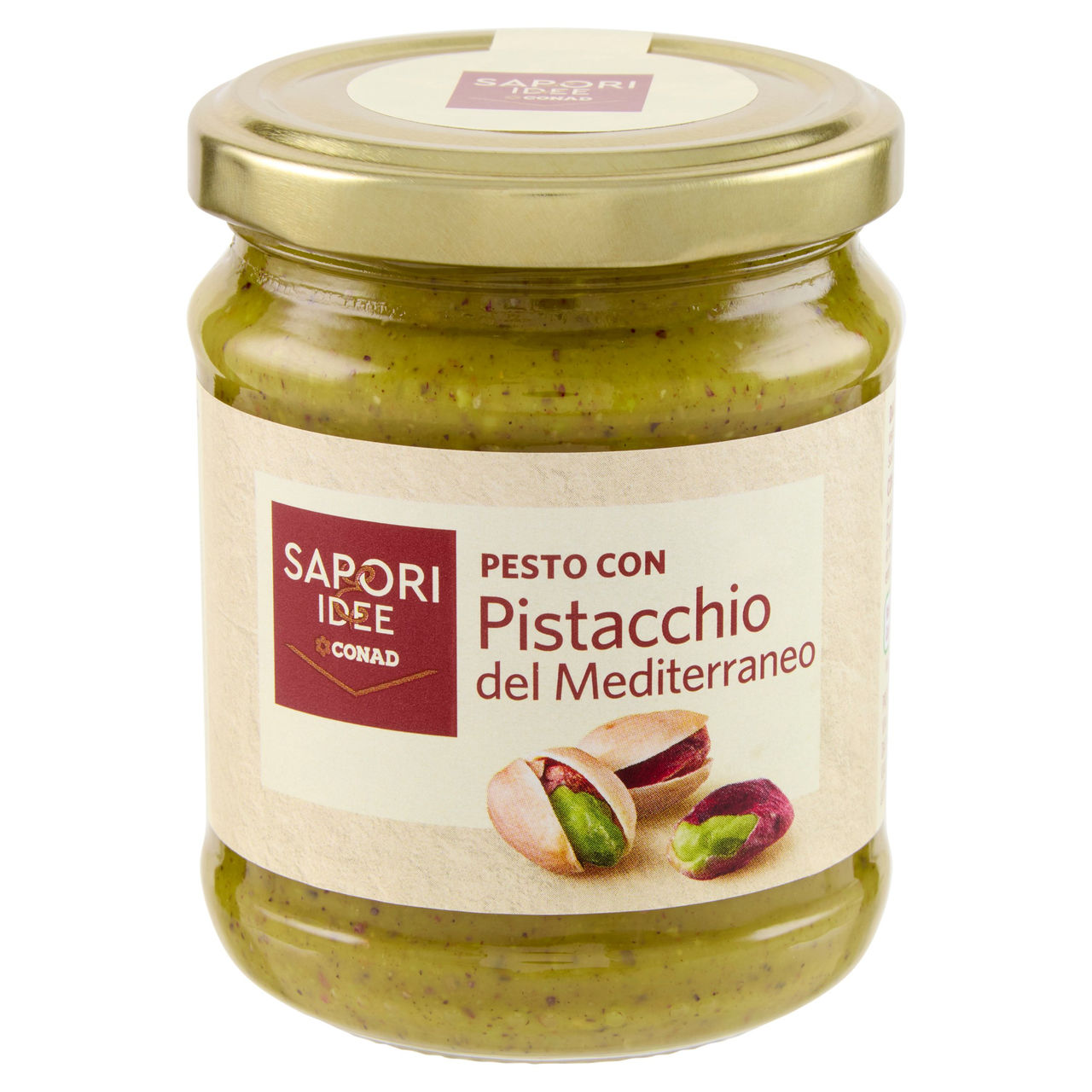 SAPORI & IDEE CONAD Pesto con Pistacchio del Mediterraneo 190 g