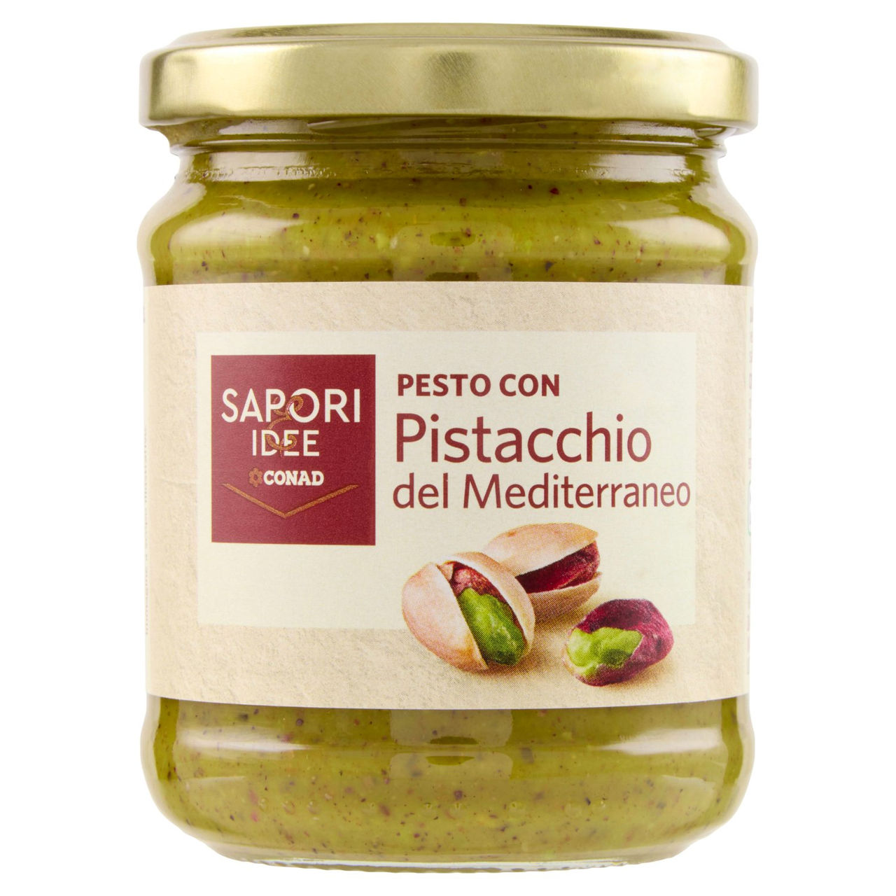 SAPORI & IDEE CONAD Pesto con Pistacchio del Mediterraneo 190 g