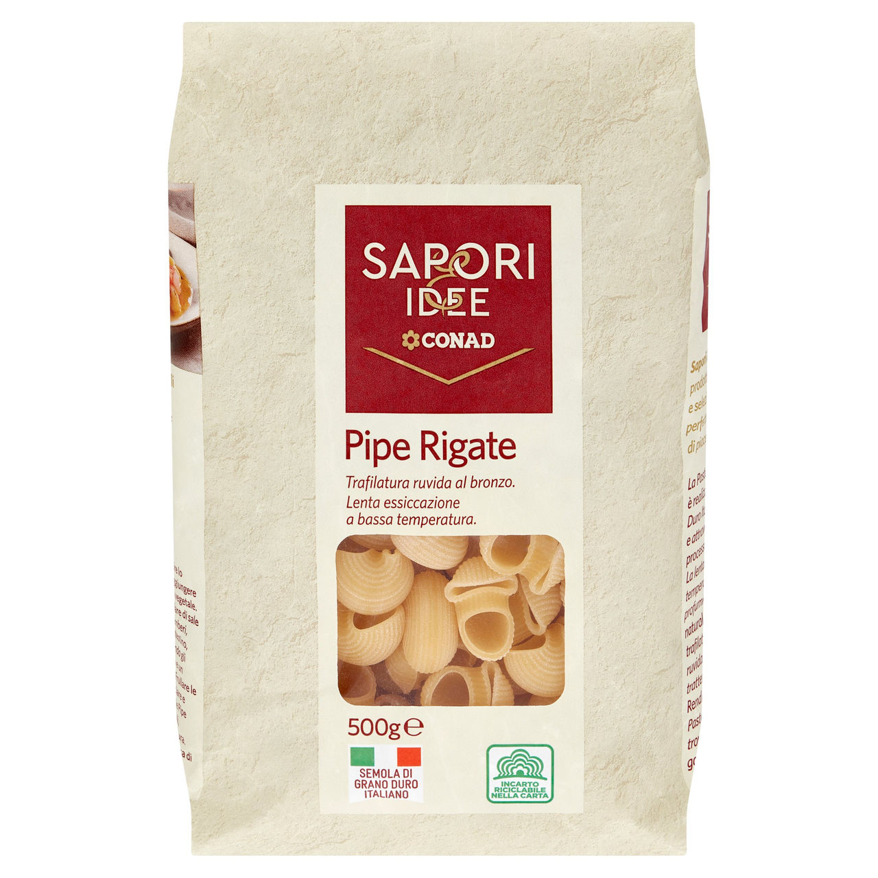 SAPORI & IDEE CONAD Pipe Rigate 500 g