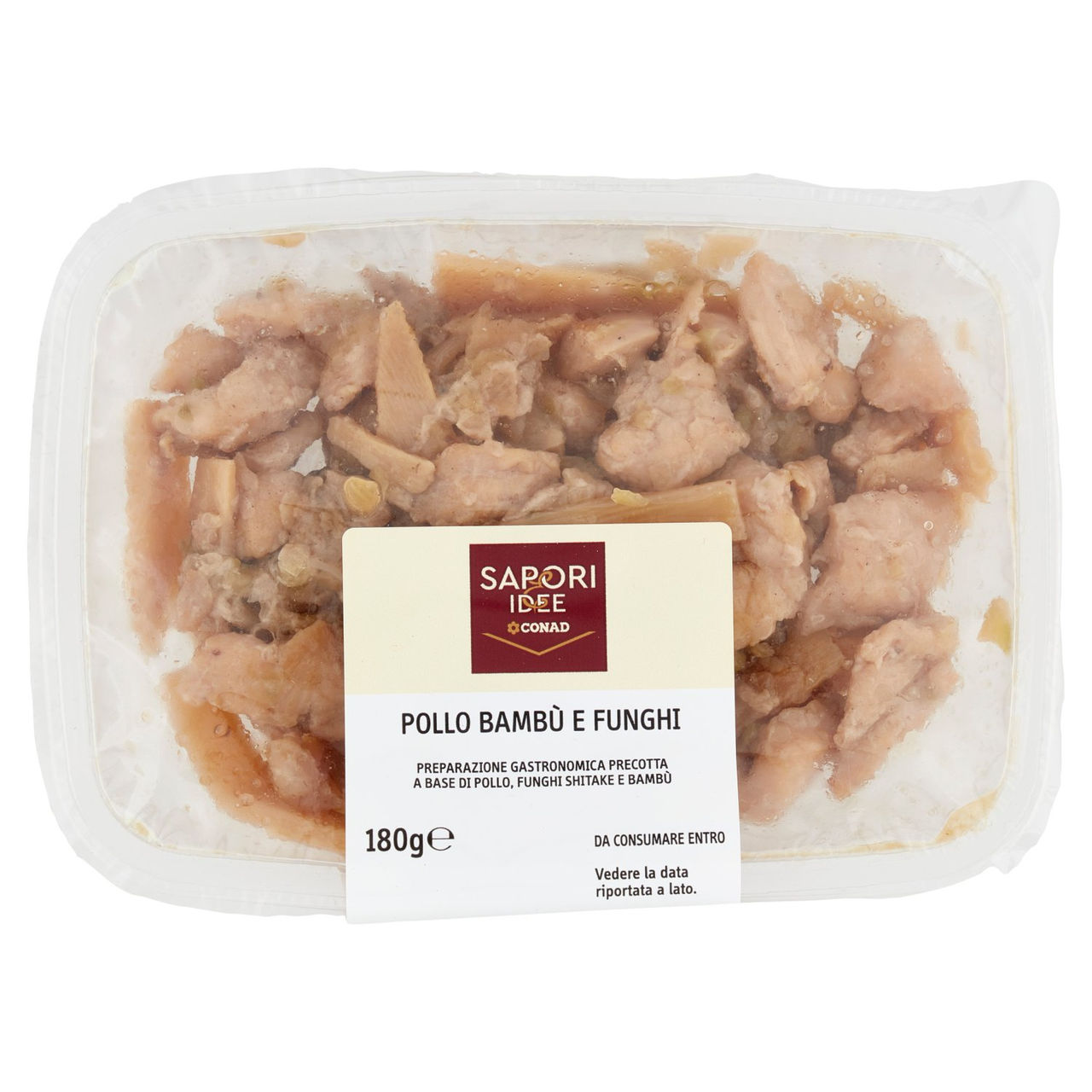 SAPORI & IDEE CONAD Pollo Bambù e Funghi 180 g