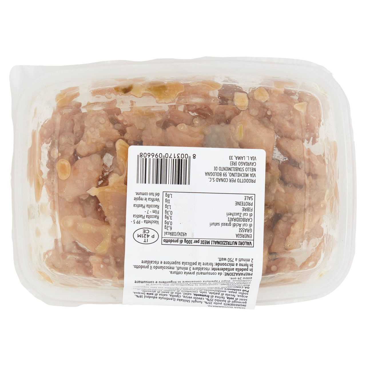 SAPORI & IDEE CONAD Pollo Bambù e Funghi 180 g