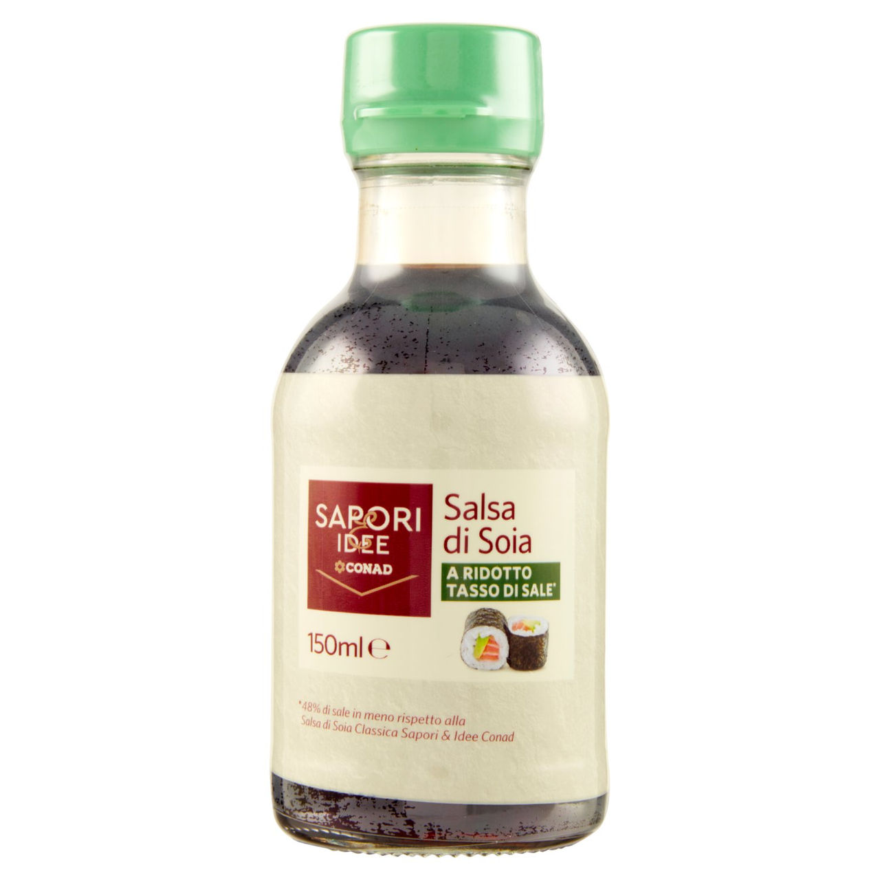 SAPORI & IDEE CONAD Salsa di Soia a Ridotto Tasso di Sale* 150 ml