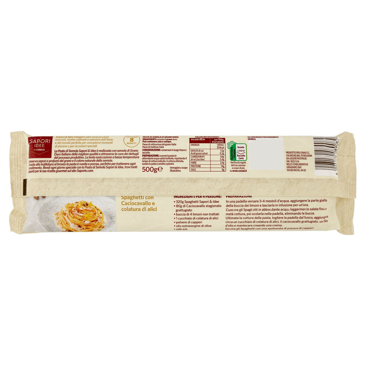 SAPORI & IDEE CONAD Spaghetti 500 g