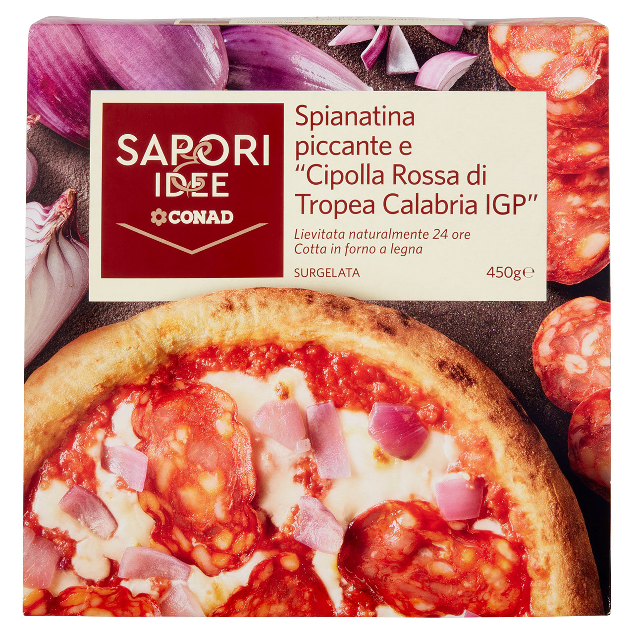 Pizza con cipolla rossa Conad in vendita online