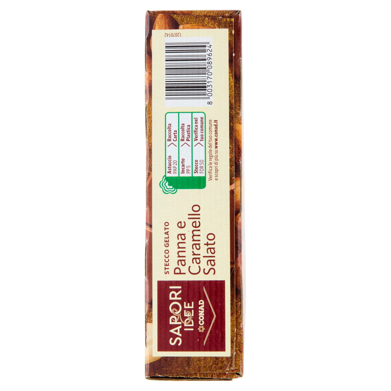 Stecco gelato Panna e Caramello Sapori e Idee