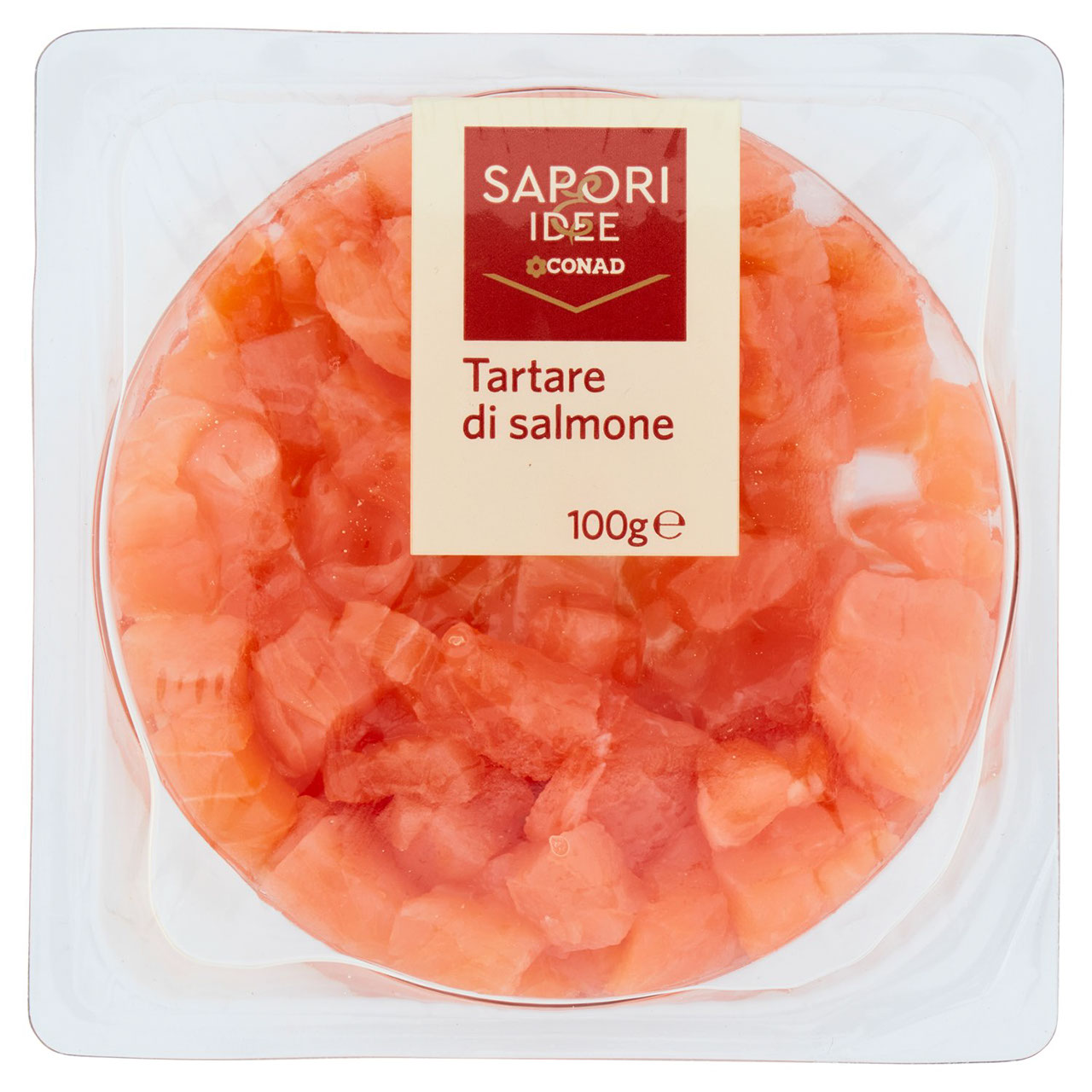SAPORI & IDEE CONAD Tartare di salmone 100 g