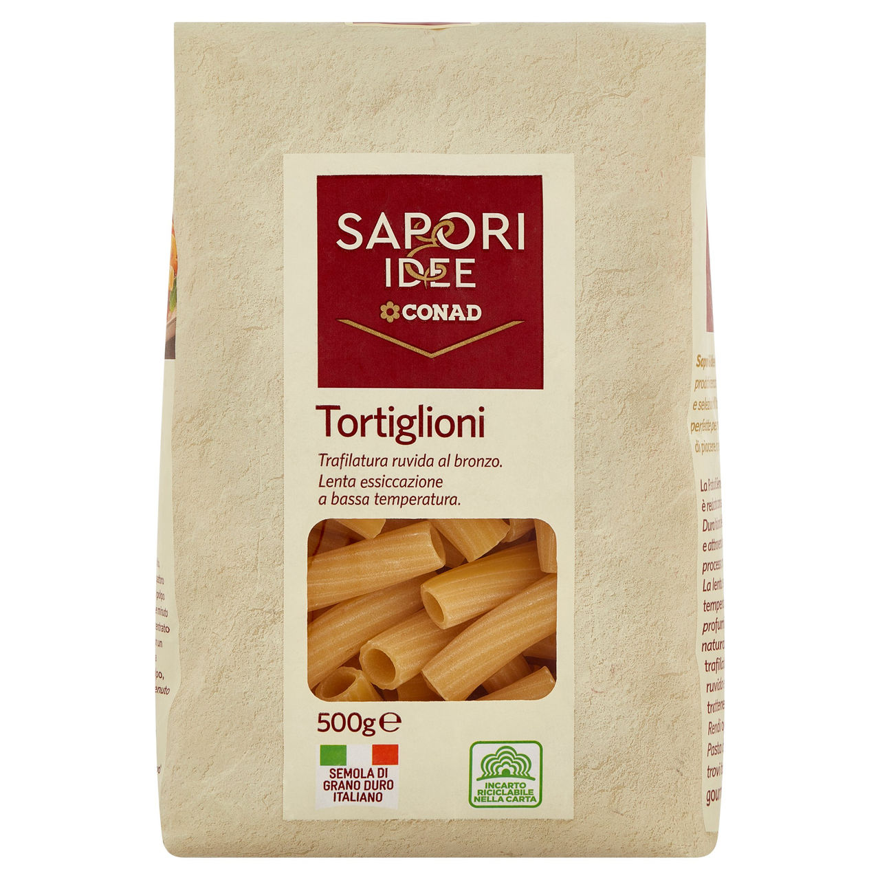 SAPORI & IDEE CONAD Tortiglioni 500 g