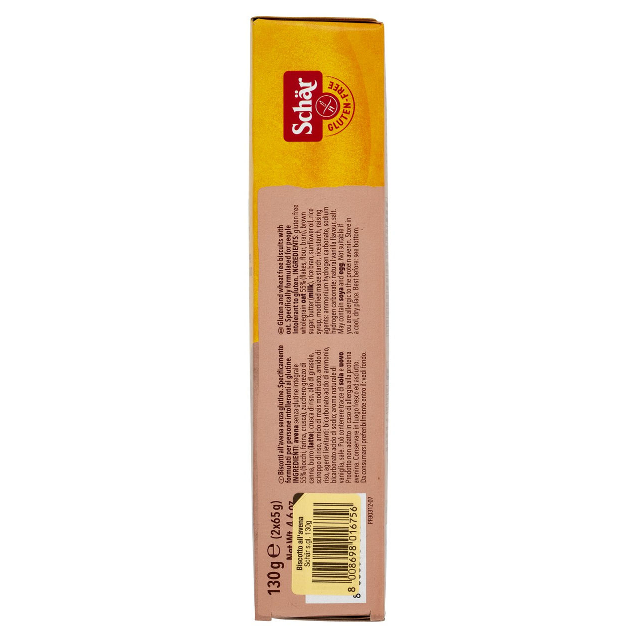 Schär Biscotto all'Avena integrale 2 x 65 g