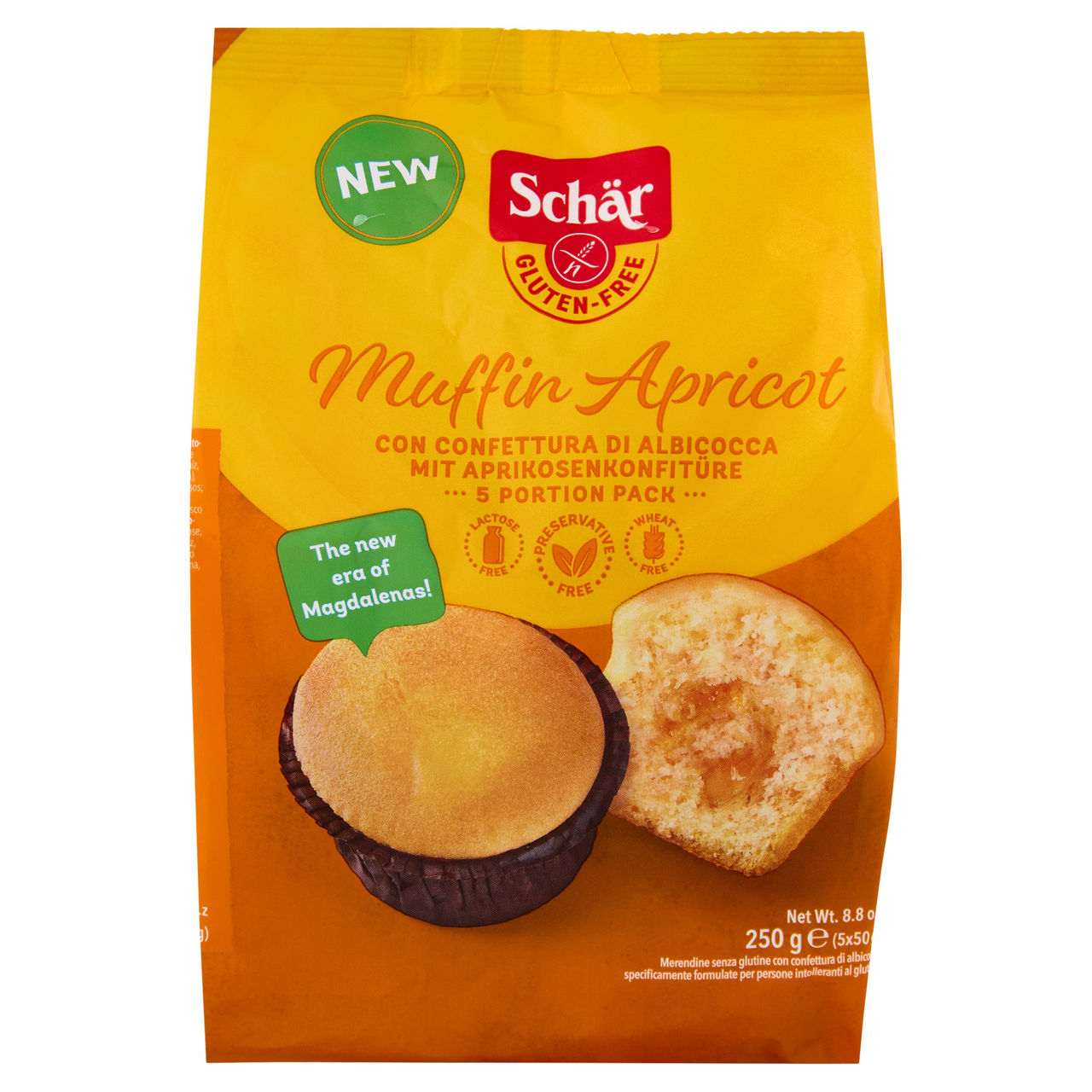Schär Muffin Apricot 5 x 50 g