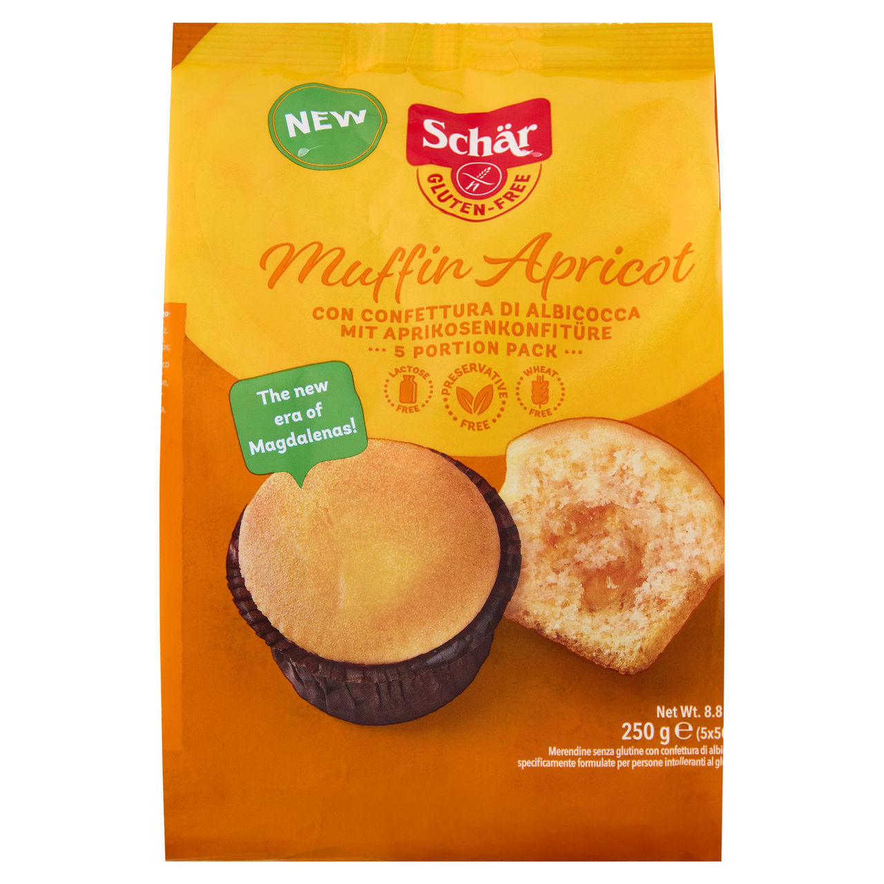 Schär Muffin Apricot 5 x 50 g