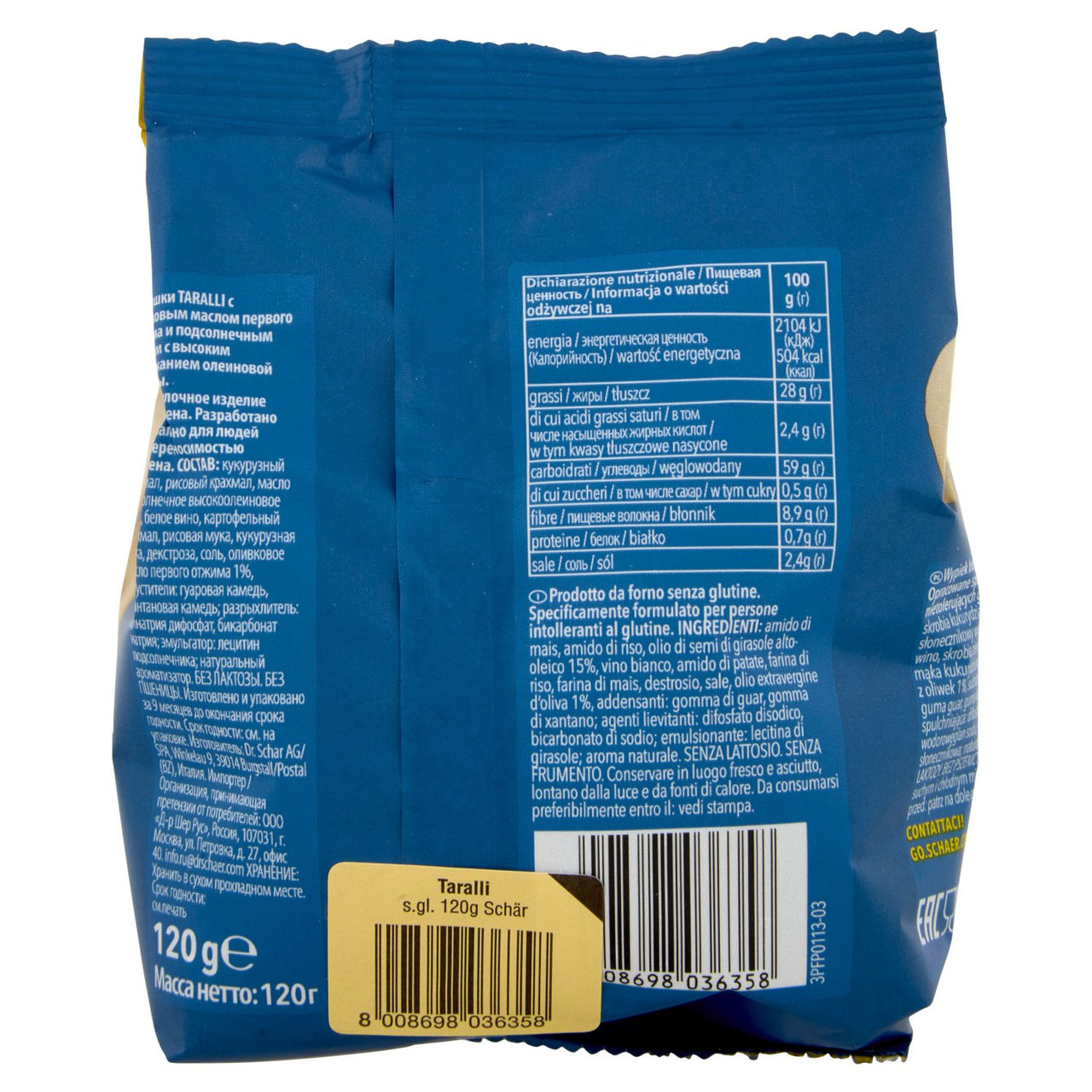 Schär Taralli 120 g