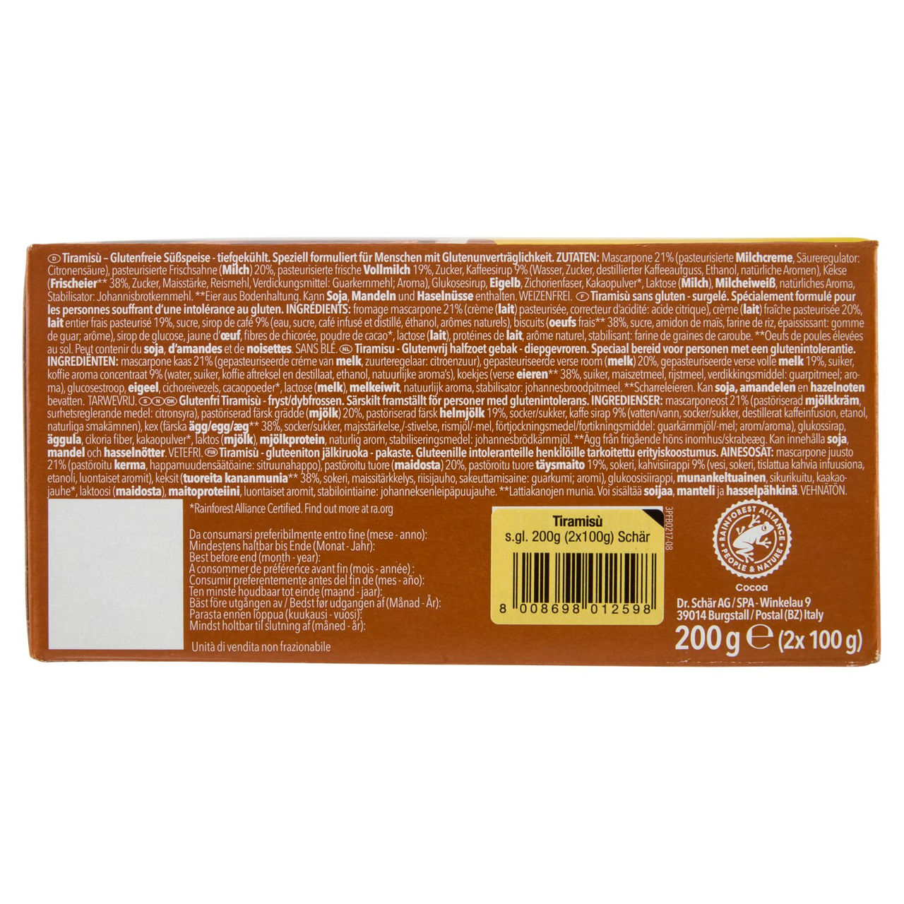 Schär Tiramisù 2 x 100 g