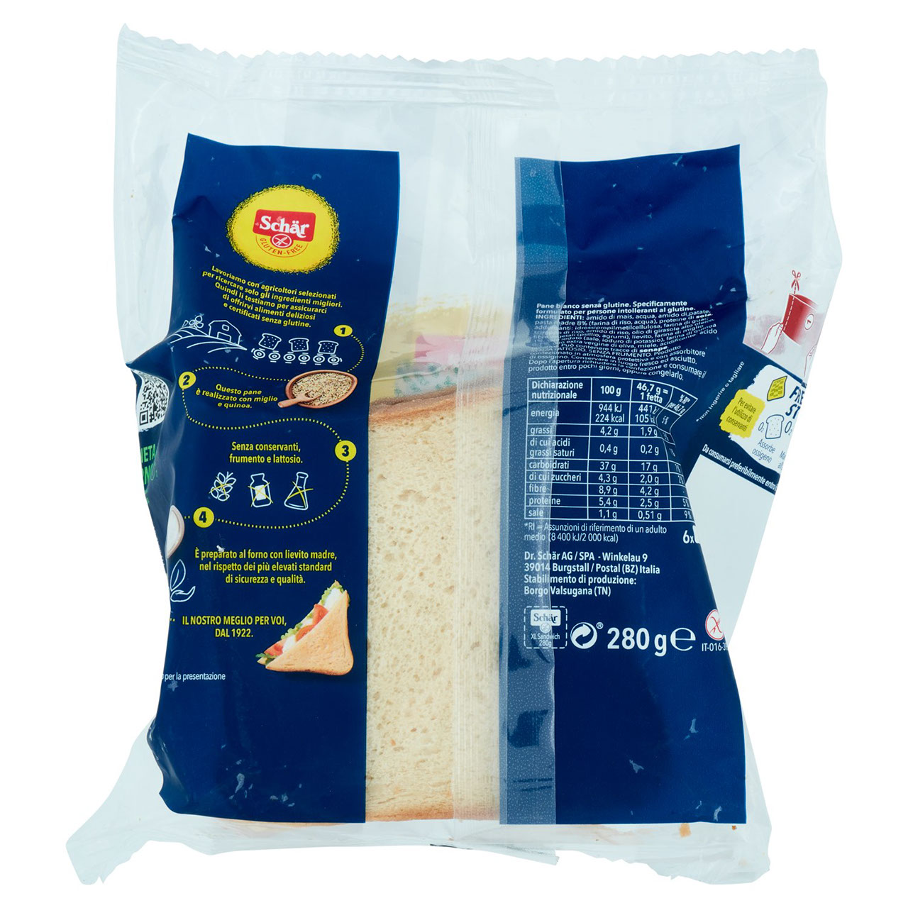 Schär XL Sandwich 280 g