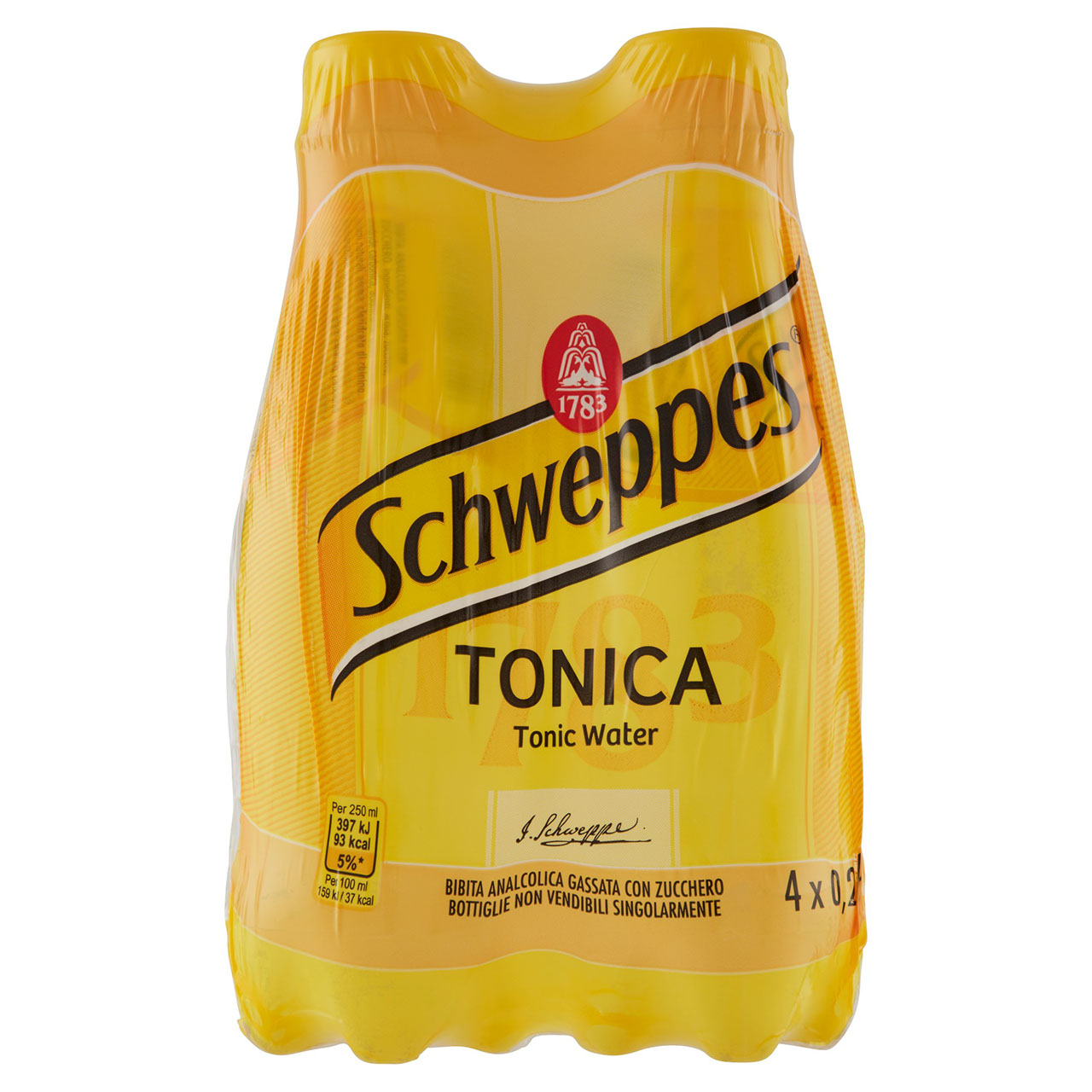 Schweppes Tonica 4x0,25l in vendita online