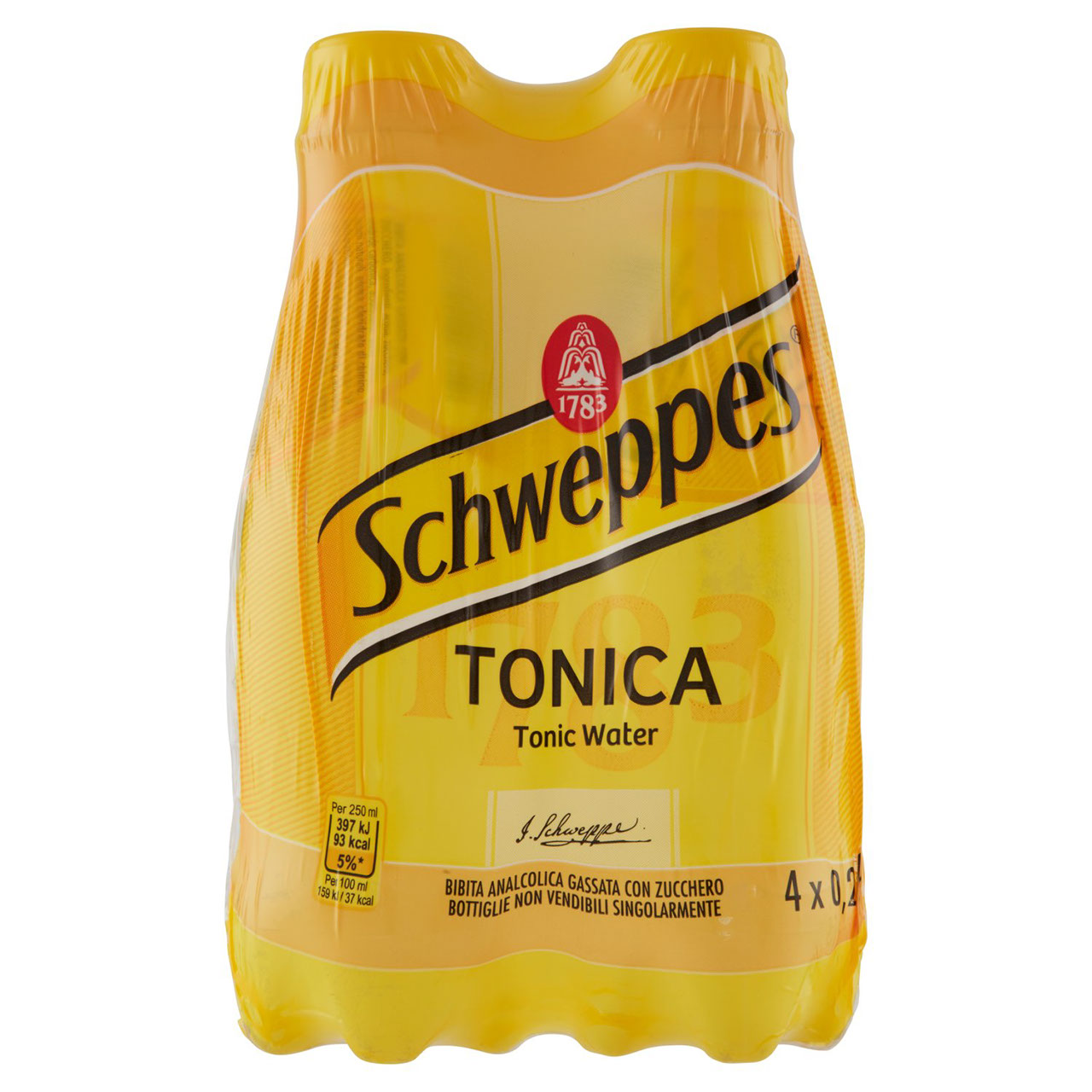 Schweppes Tonica 4x0,25l in vendita online
