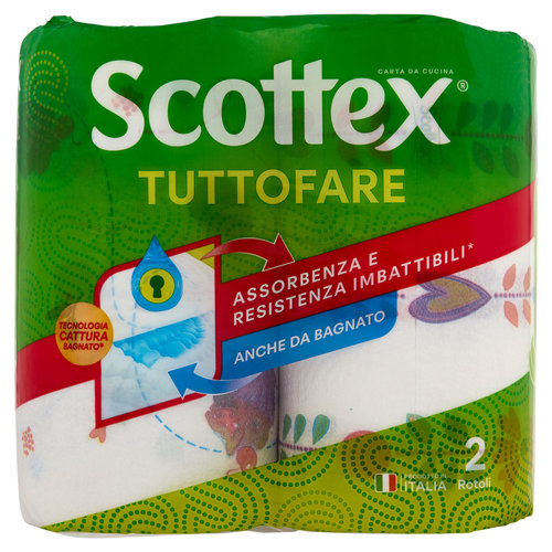 Scottex Tuttofare Carta da Cucina 2 pz