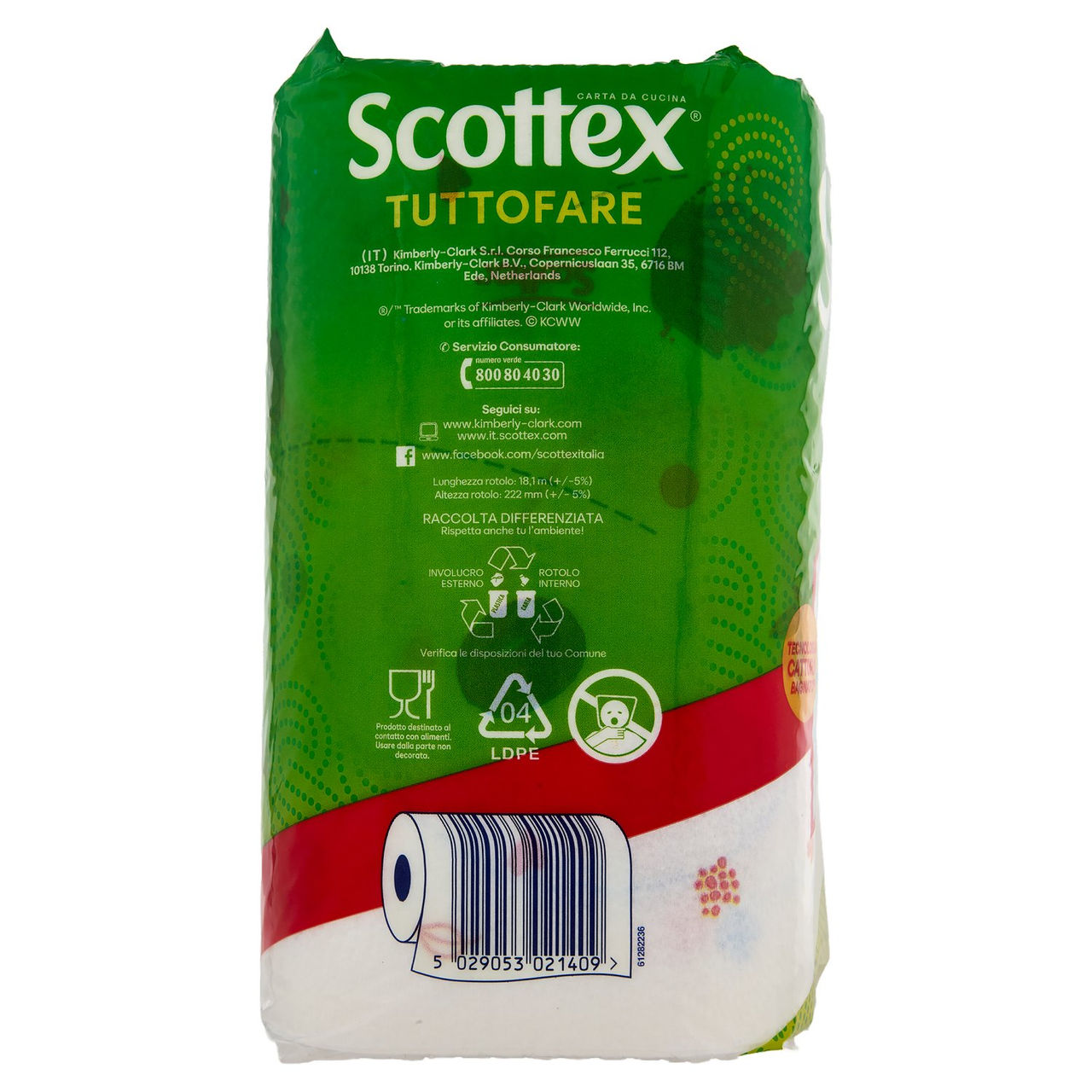 Scottex Tuttofare Carta da Cucina 2 pz