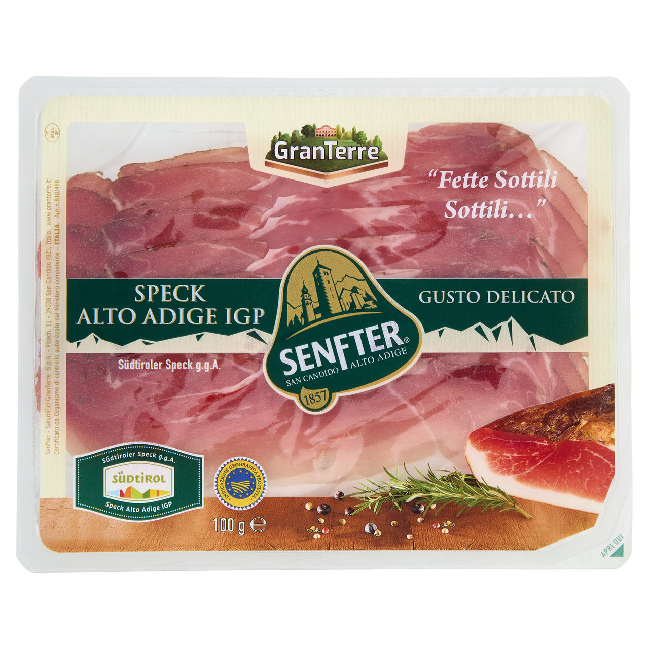 Senfter Speck Alto Adige IGP 100 g