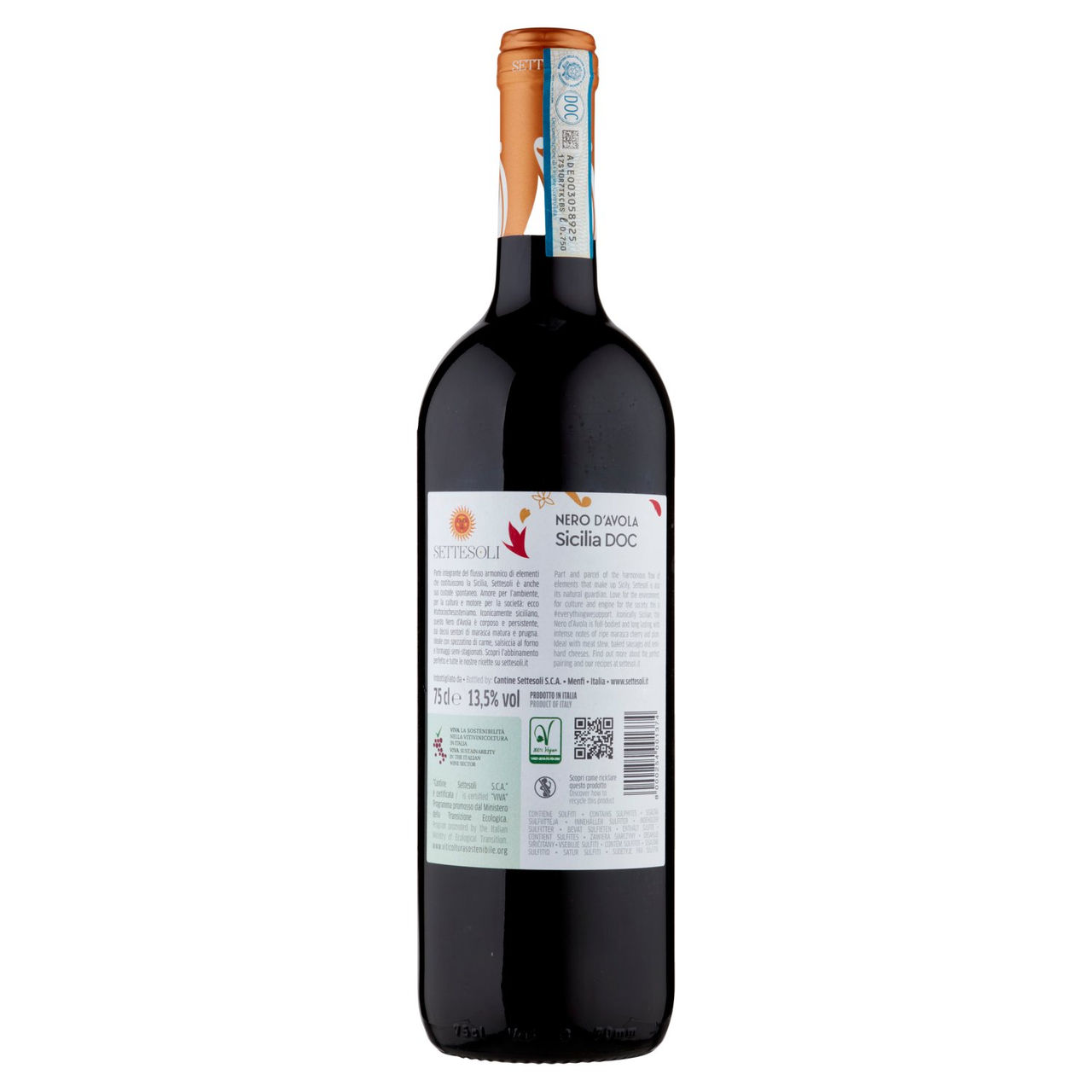 Settesoli Nero d'Avola Sicilia DOC 75 cl