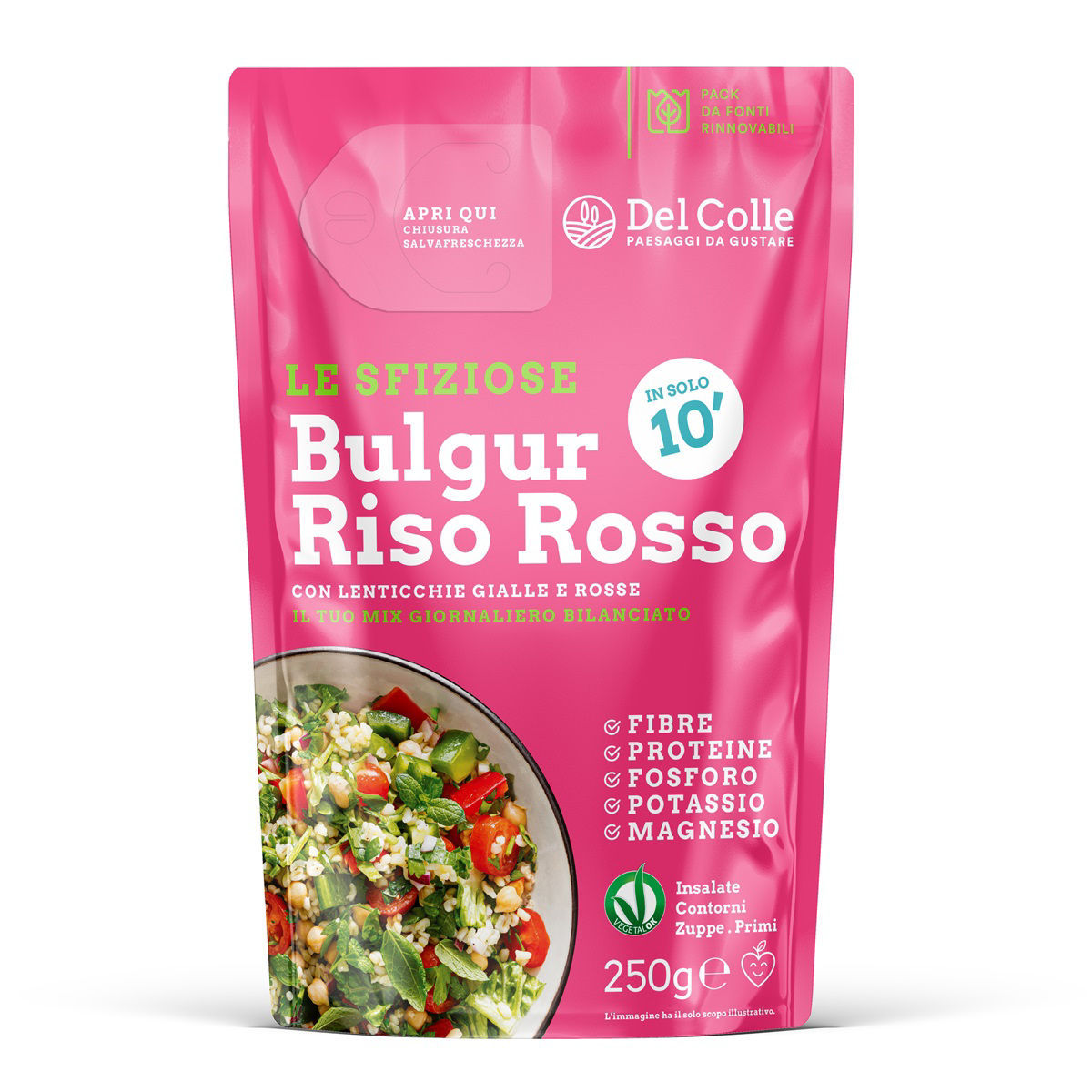 Sfiziosa Bulgur e Riso Rosso Del Colle Bulgur e Riso Rosso 250 g