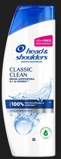 Shampoo antiforfora Head & Shoulders classic clean 400 ml
