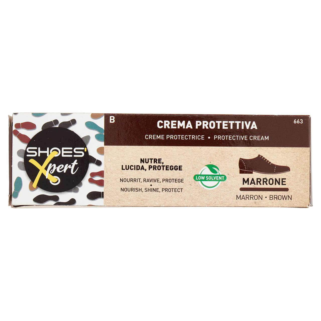 Shoes'Xpert Crema Protettiva Marrone 50 ml