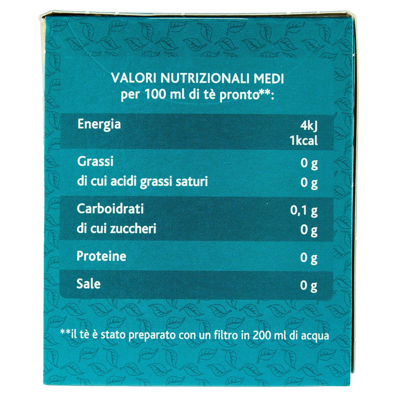 Sir Winston Tea Tè Oolong Blu Mirtillo 20 x 1,75 g