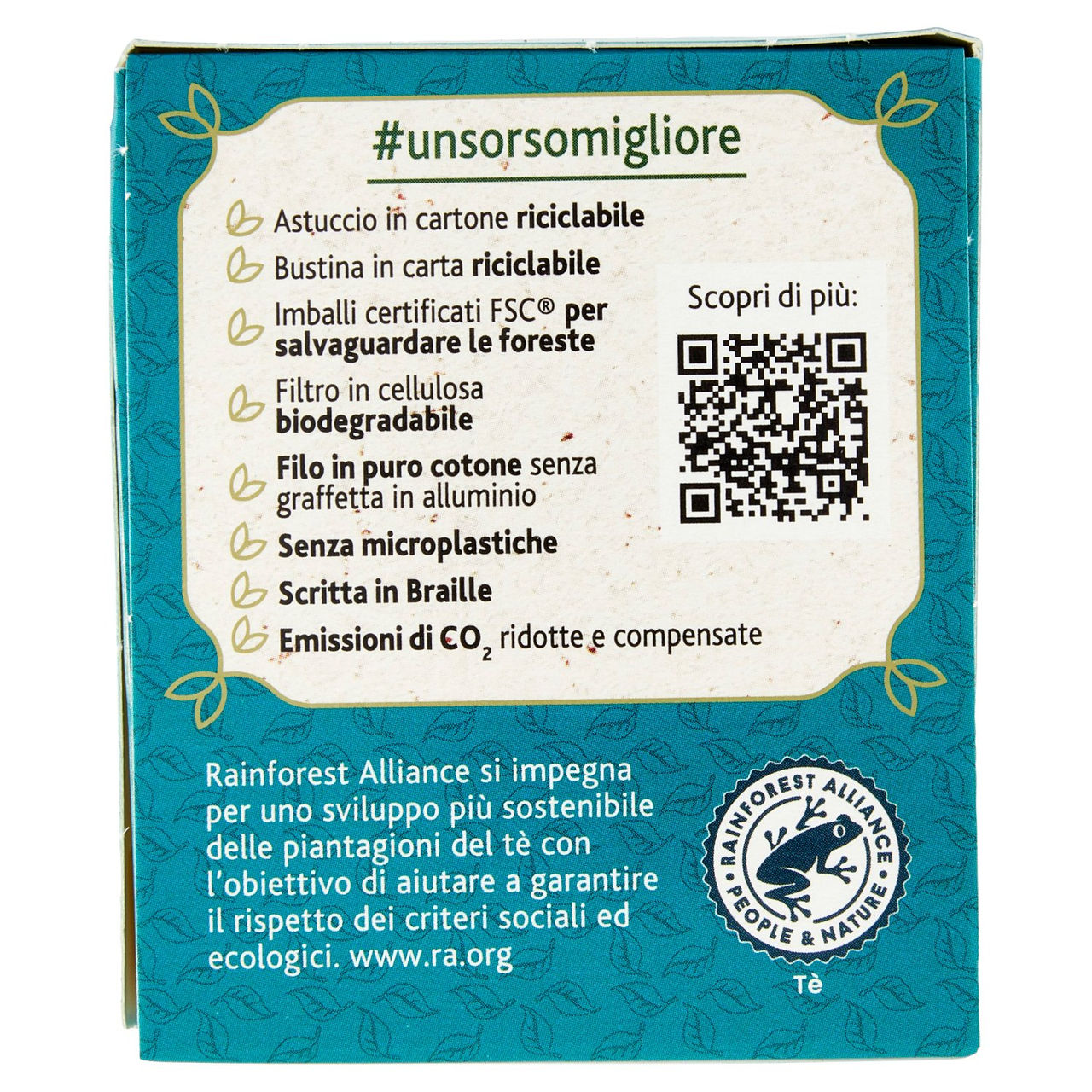 Sir Winston Tea Tè Oolong Blu Mirtillo 20 x 1,75 g