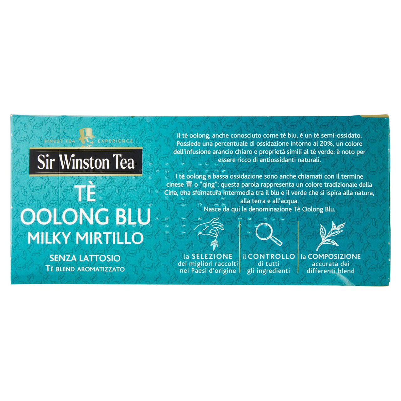 Sir Winston Tea Tè Oolong Blu Mirtillo 20 x 1,75 g