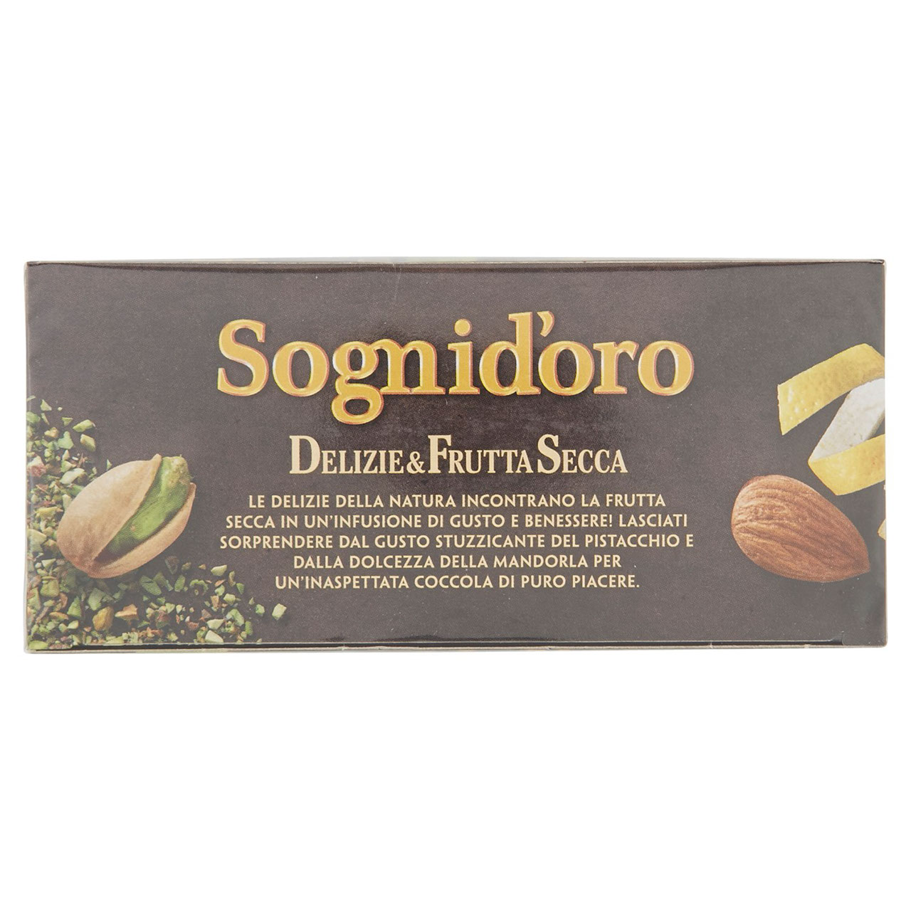 Sognid'oro Delizie & Frutta Secca Pistacchio e Mandorla con Scorza di Limone 16 x 2,5 g