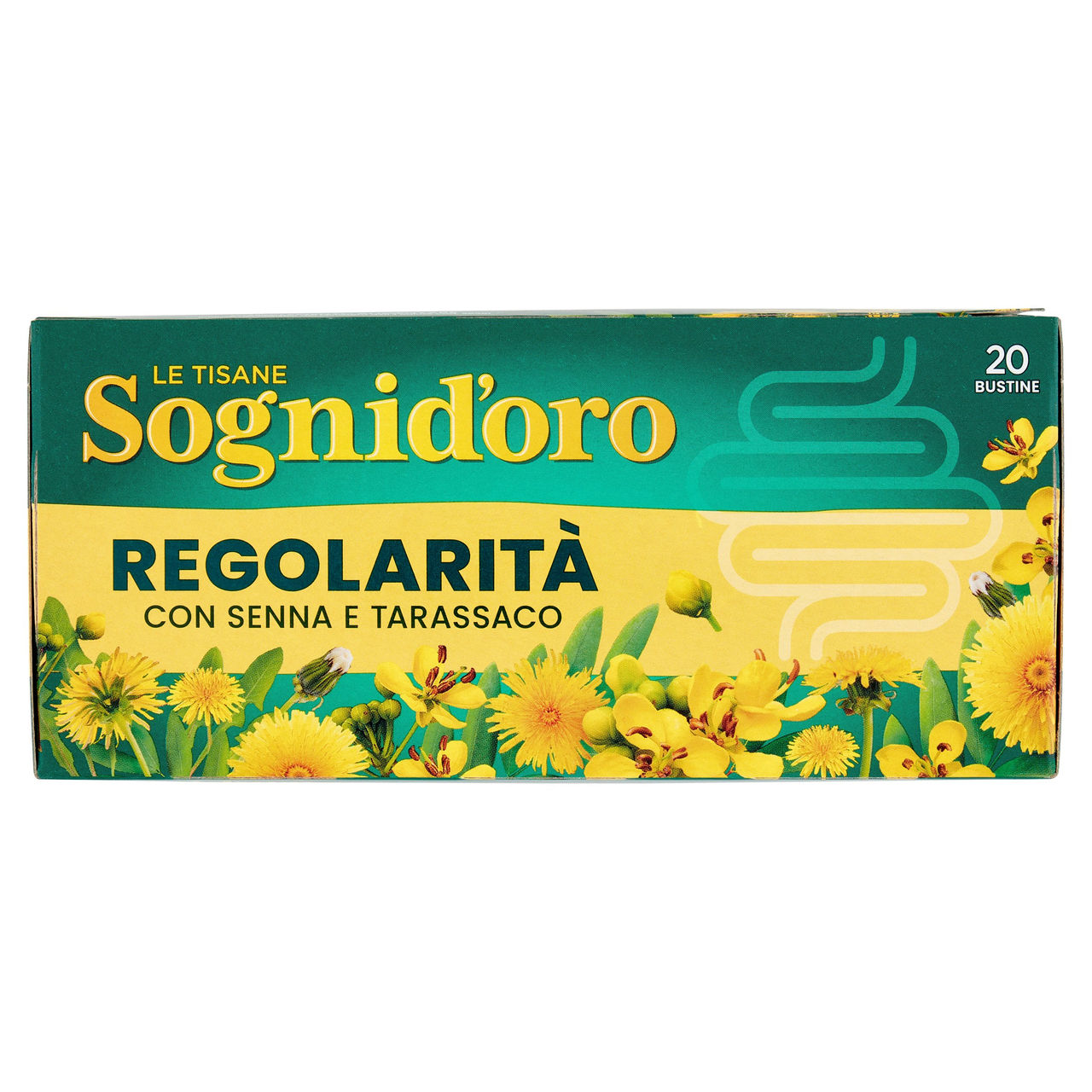 Sognid'oro le Tisane Regolarità con Senna e Tarassaco bustine 20 x 2 g