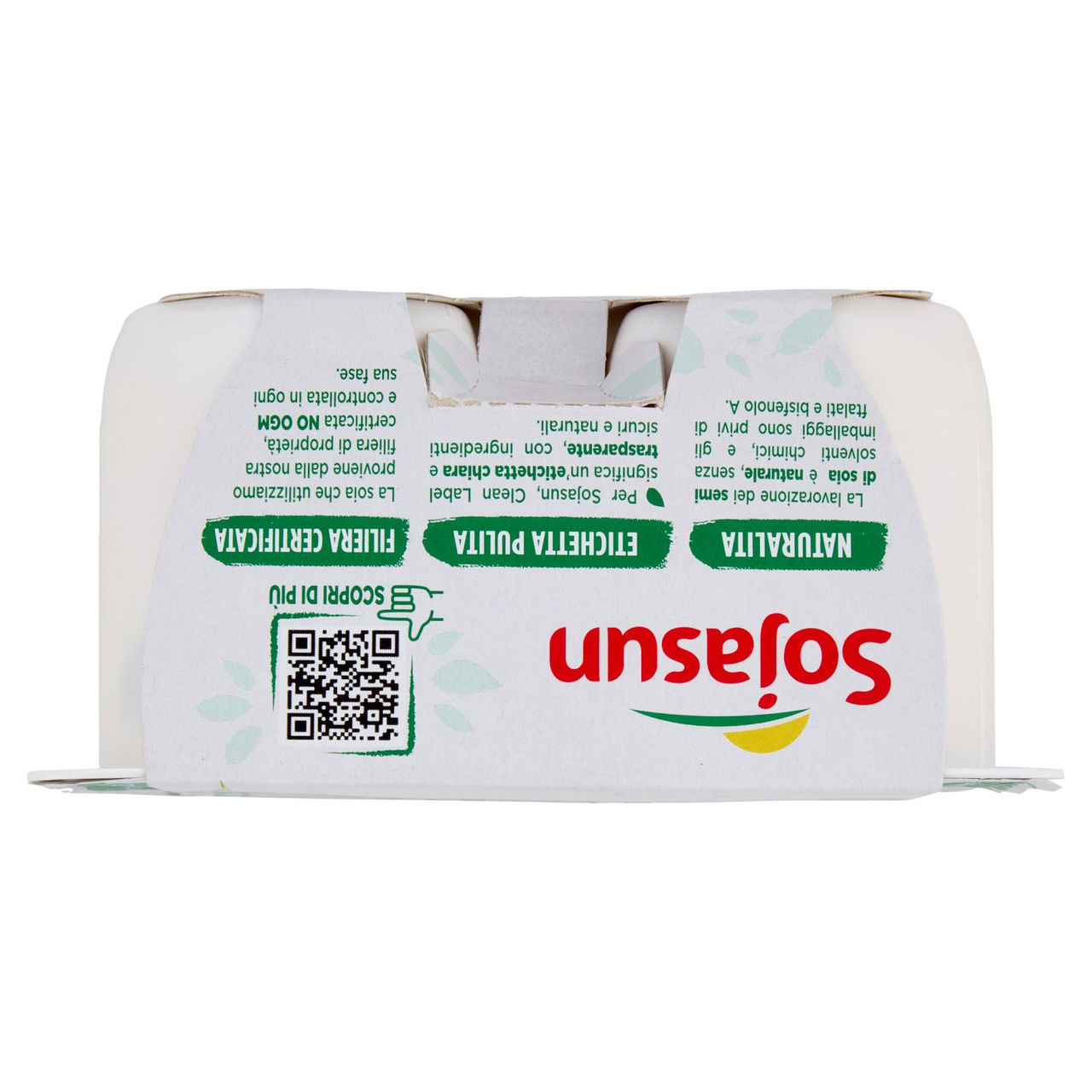 Sojasun Bifidus Bianco 4 x 100 g