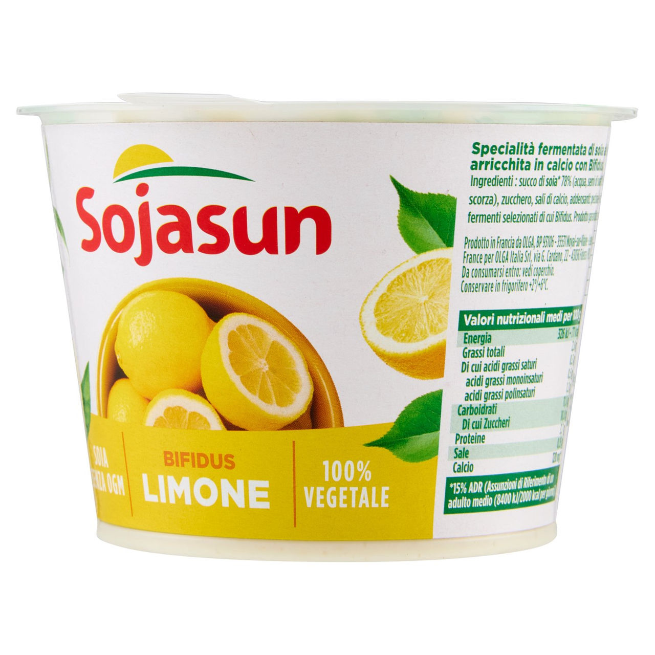 Sojasun Bifidus Limone 250 g