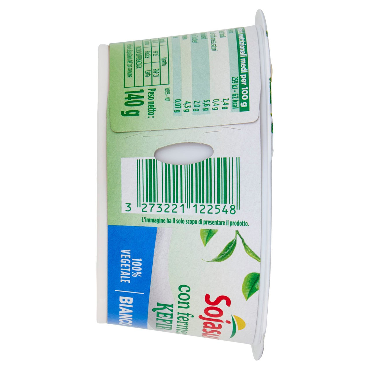 Sojasun con fermenti Kefir Bianco 140 g
