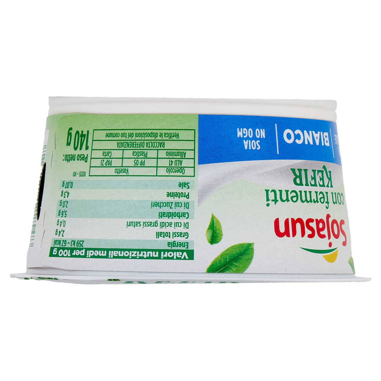 Sojasun con fermenti Kefir Bianco 140 g