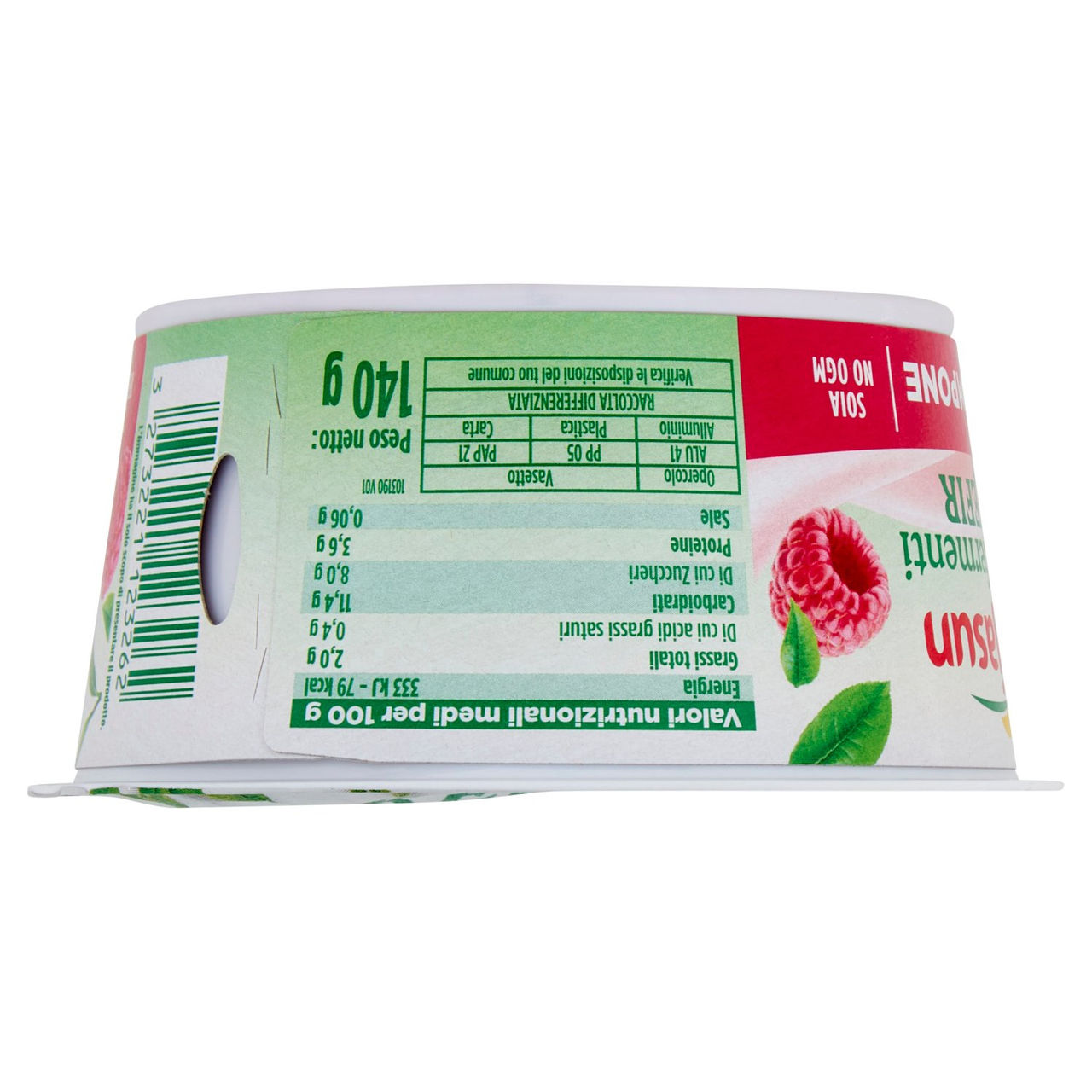 Sojasun con fermenti Kefir Lampone 140 g