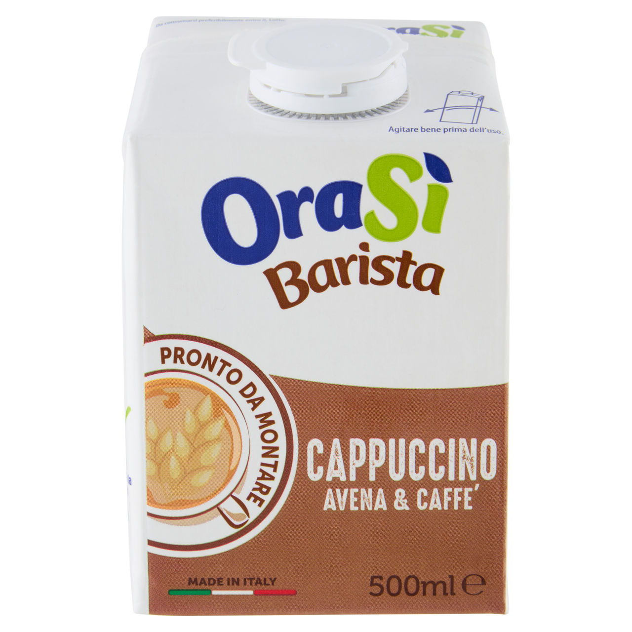 Sostitutivi del latte Orasì a base di avena e caffè 500 ml