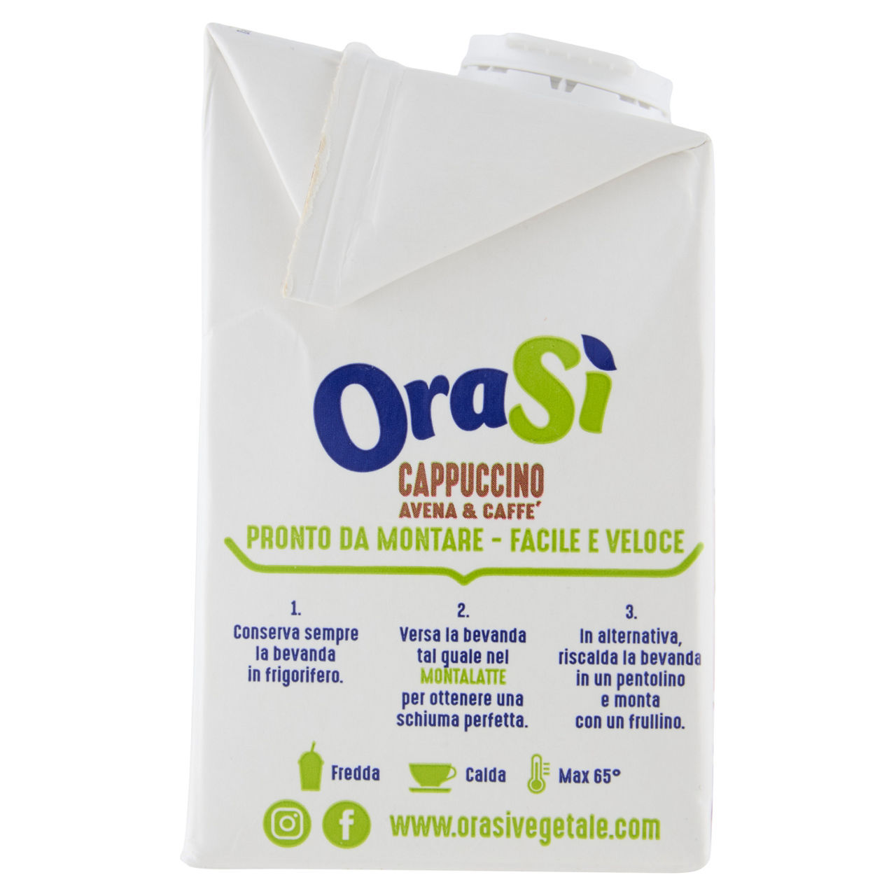 Sostitutivi del latte Orasì a base di avena e caffè 500 ml