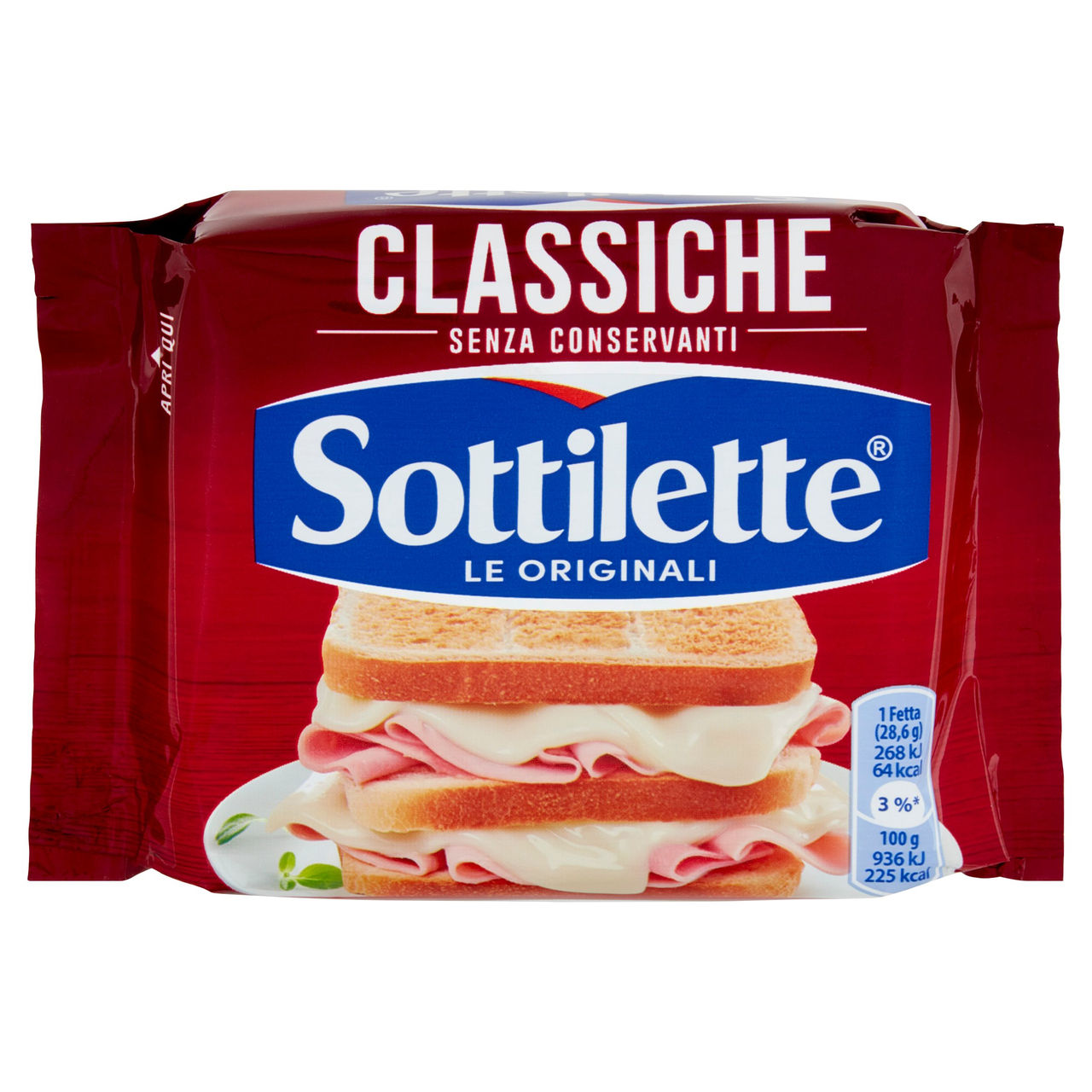Sottilette Classiche 200 g in vendita online