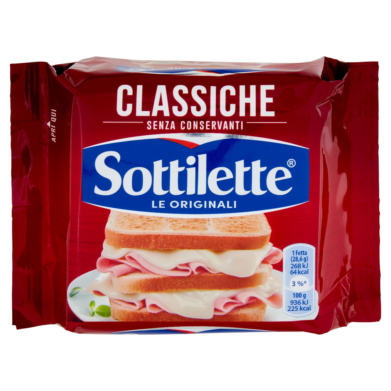 Sottilette Classiche 400g in vendita online