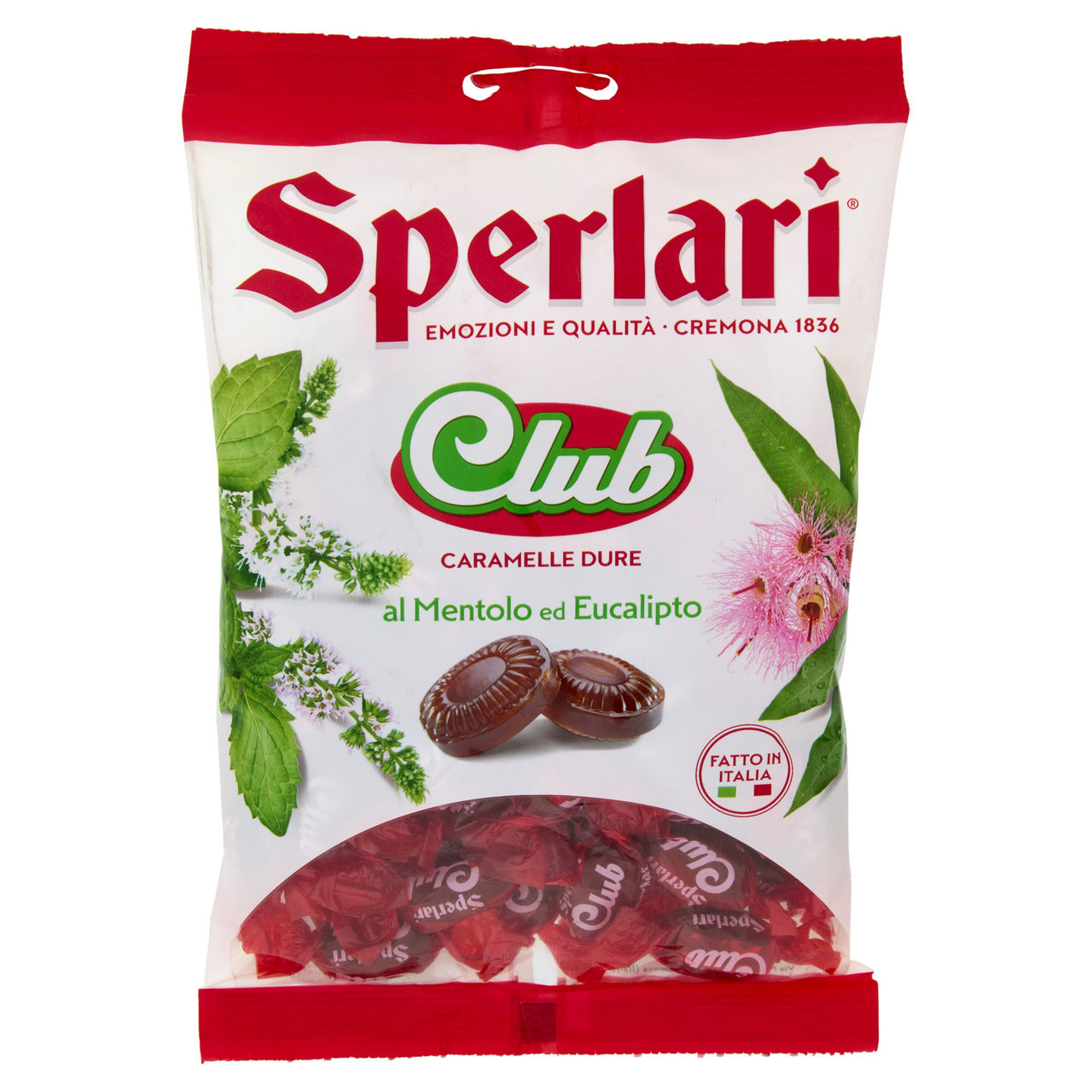 Sperlari Club Caramelle Dure al Mentolo ed Eucalipto 200 g