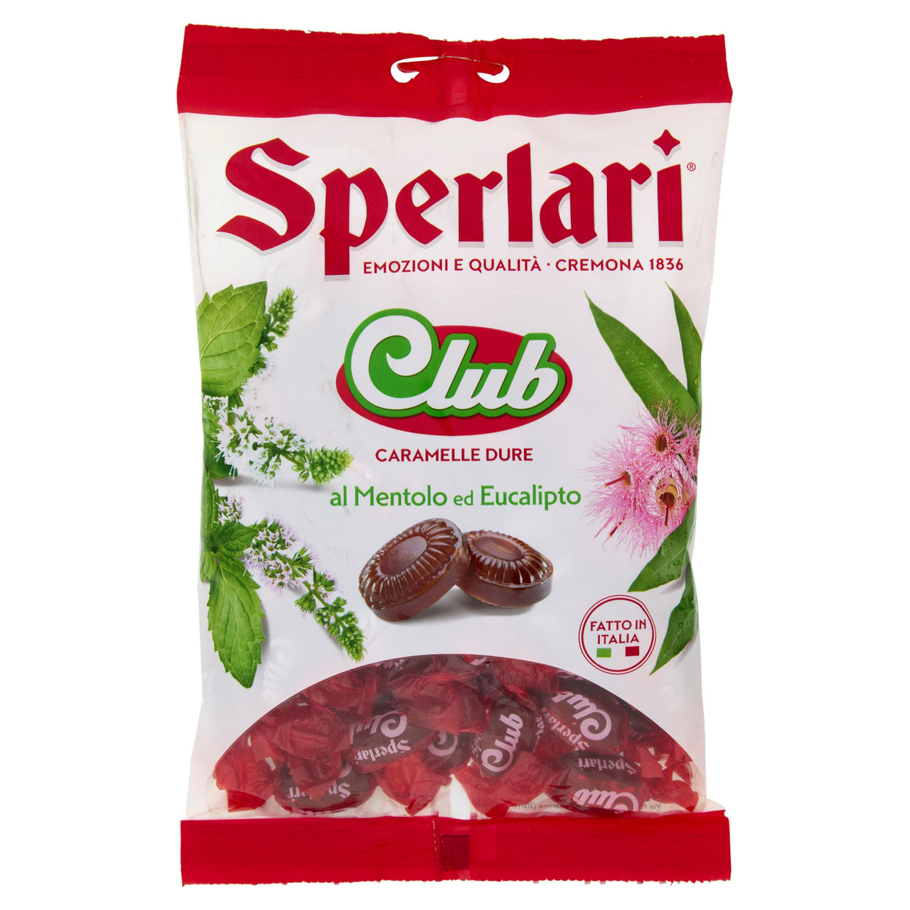 Sperlari Club Caramelle Dure al Mentolo ed Eucalipto 200 g