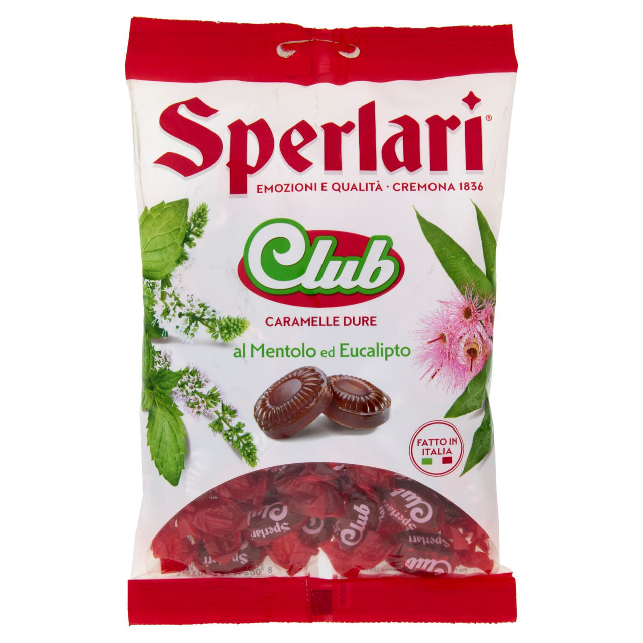 Sperlari Club Caramelle Dure al Mentolo ed Eucalipto 200 g