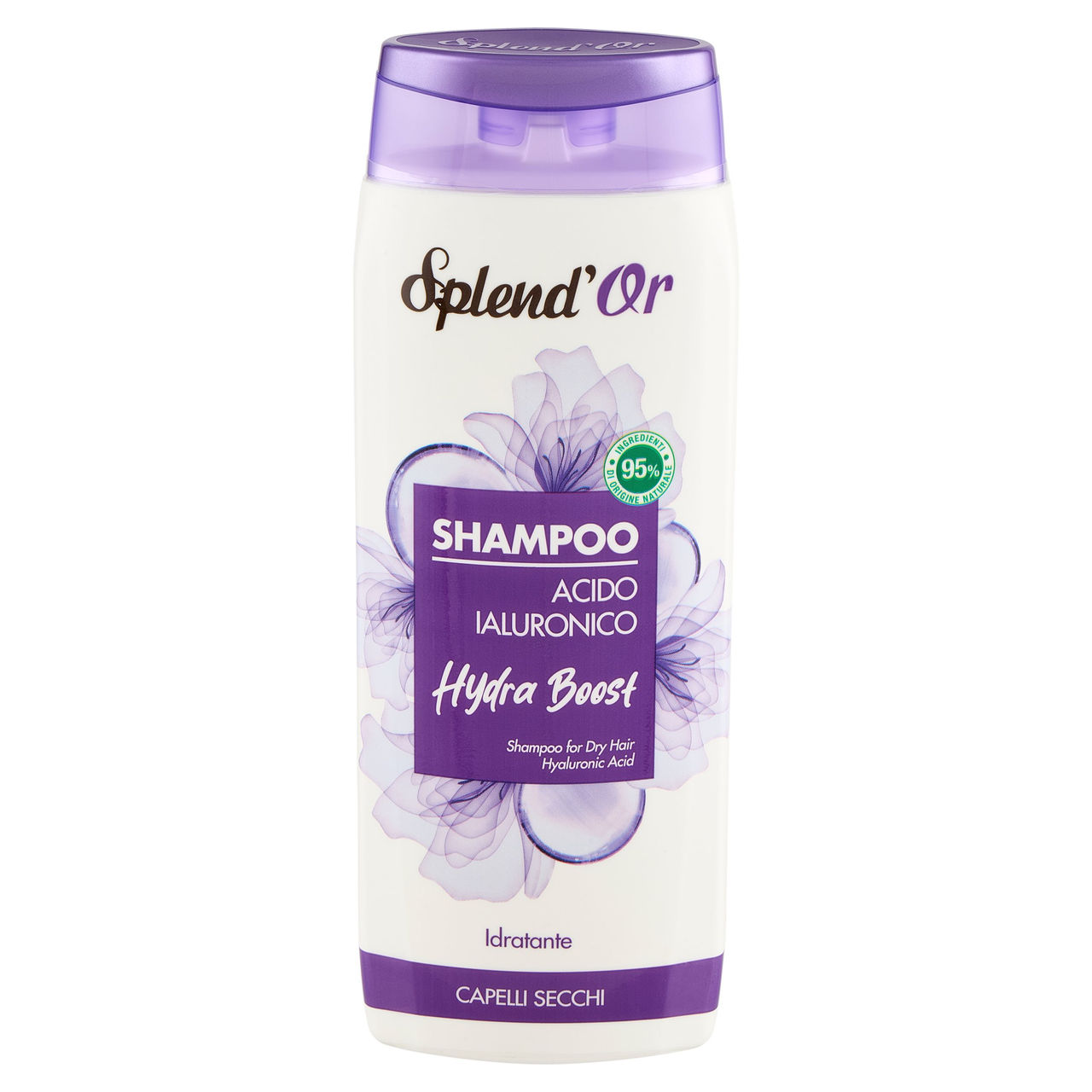 Splend'Or Shampoo Acido Ialuronico Hydra Boost Idratante 300 mL