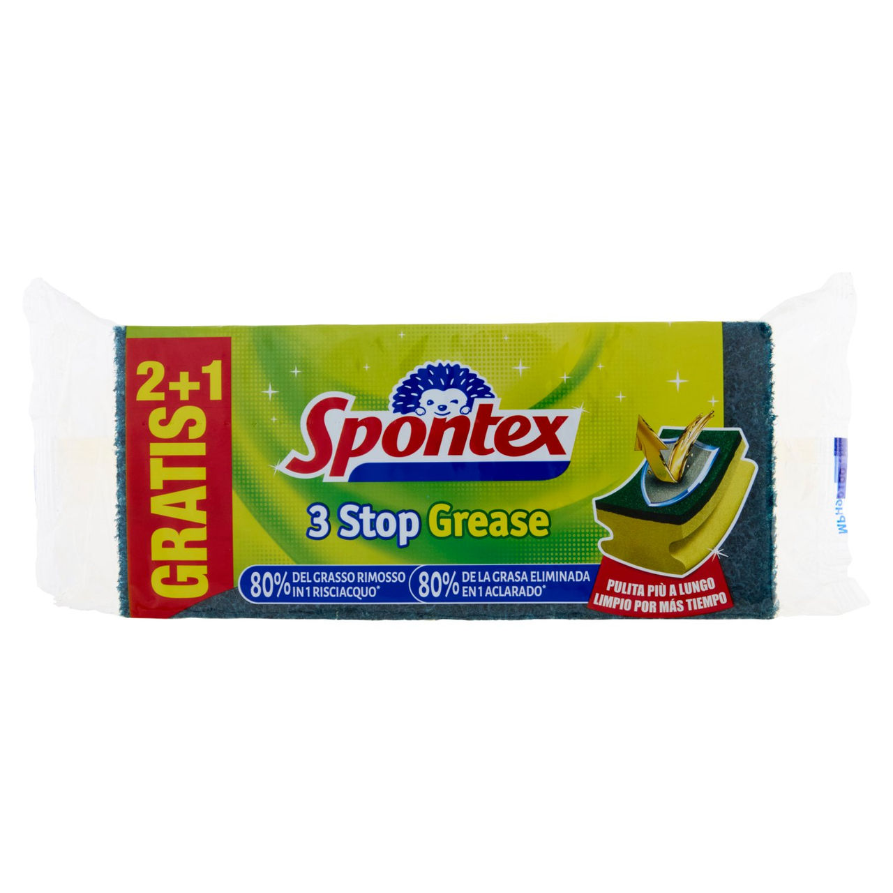 Spontex Stop Grease 2   1 Gratis