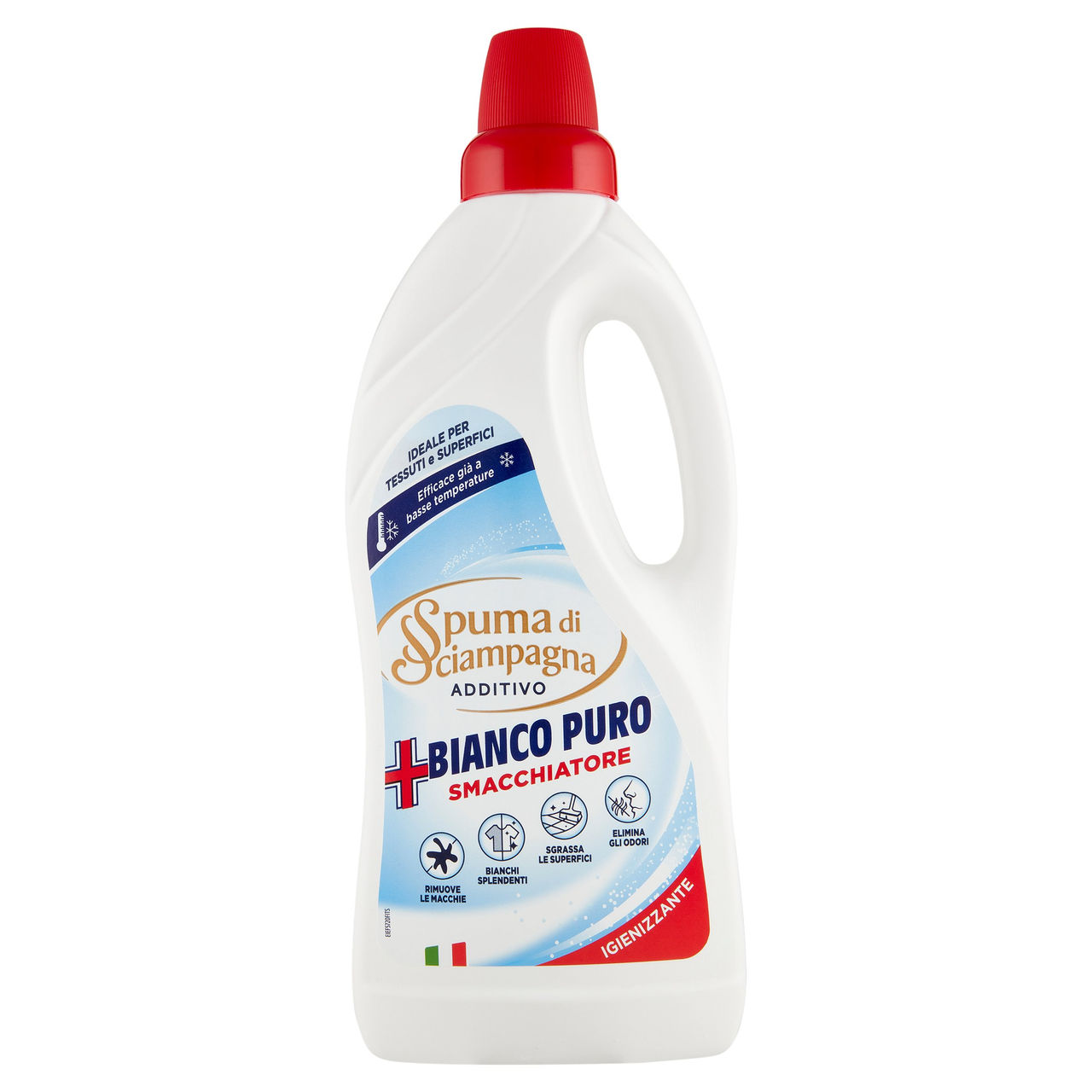 Spuma di Sciampagna Additivo Bianco Puro Smacchiatore Ideale per Tessuti e Superfici 900 ml
