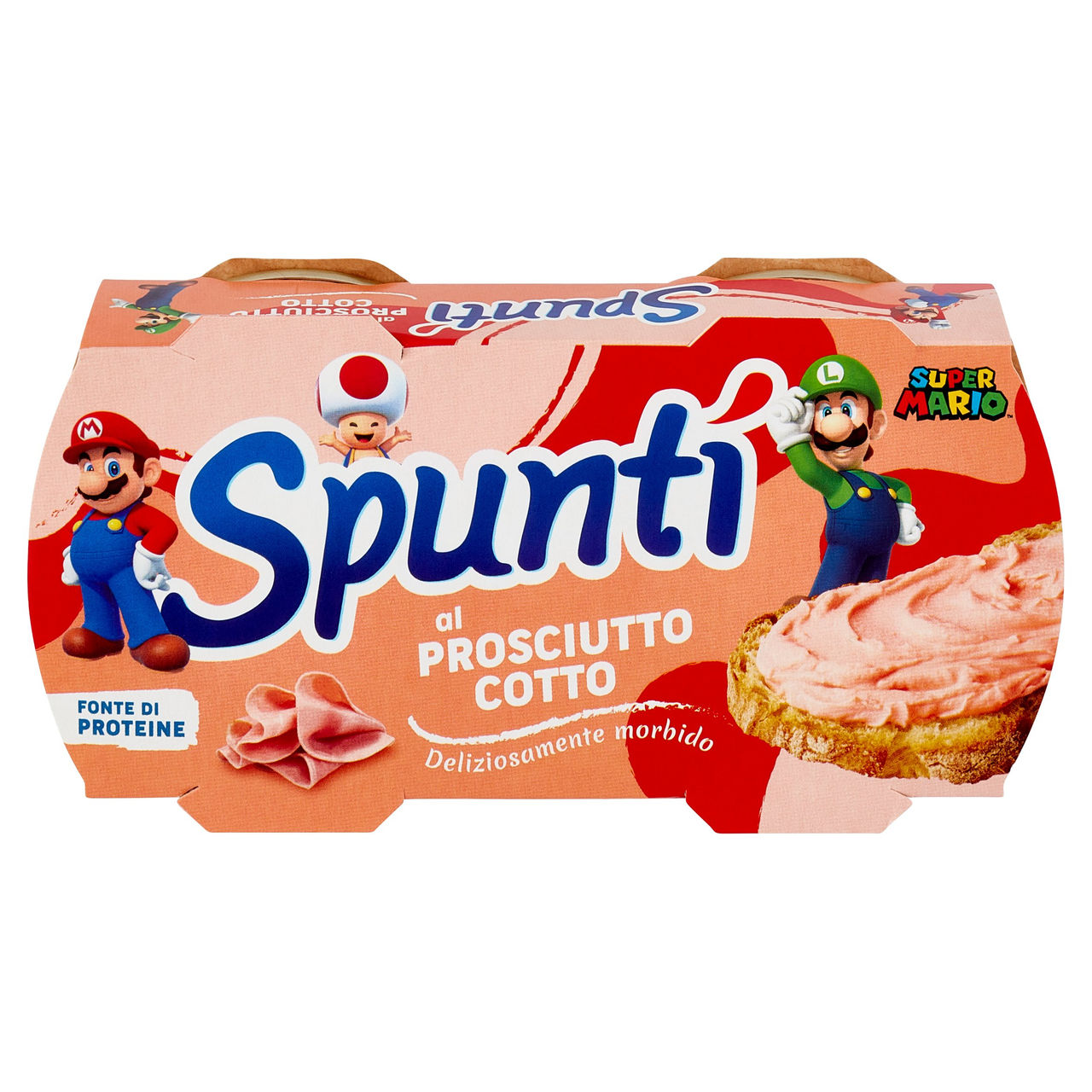 Spuntì al Prosciutto Cotto 2 x 84 g